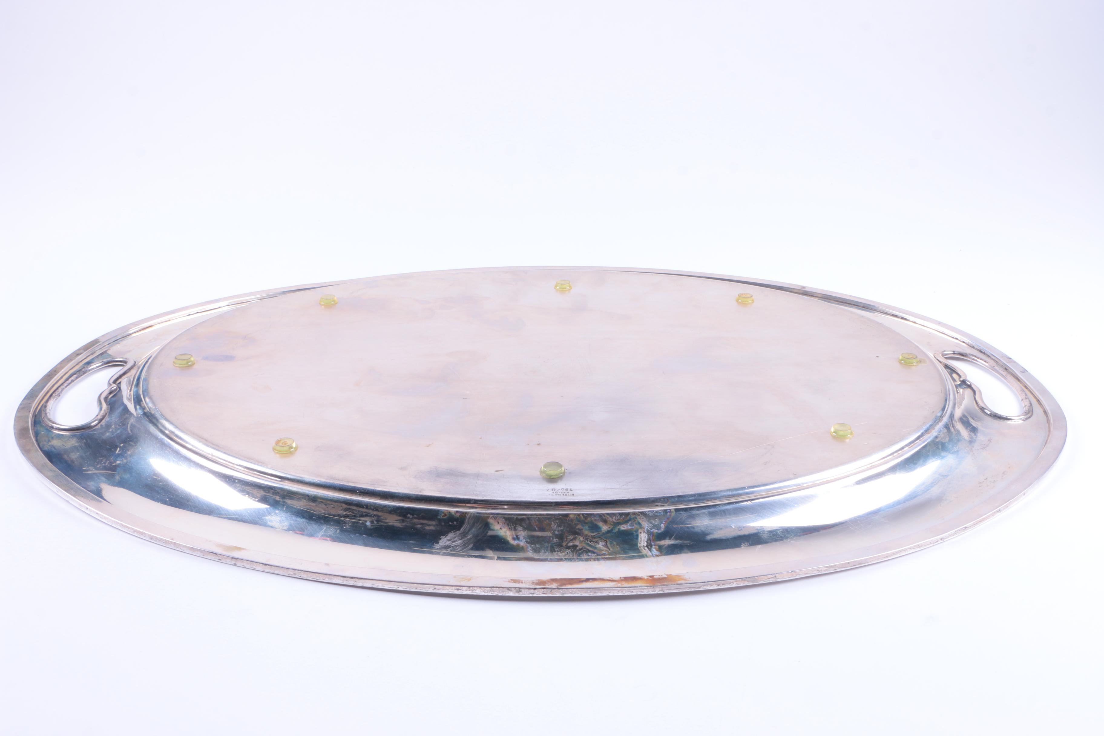 Reed & Barton "The Pilgrim" Sterling Silver Waiter Tray