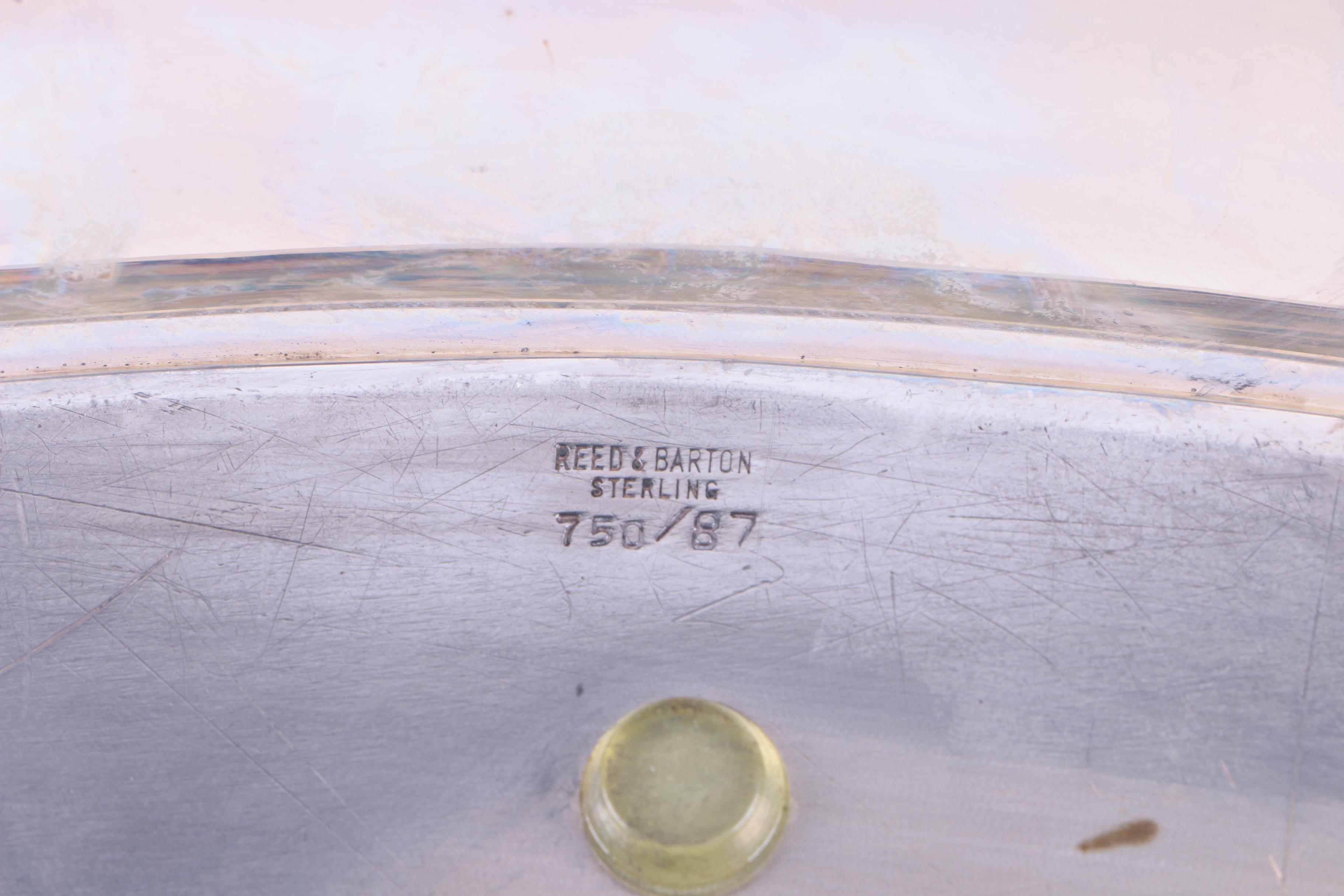 Reed & Barton "The Pilgrim" Sterling Silver Waiter Tray