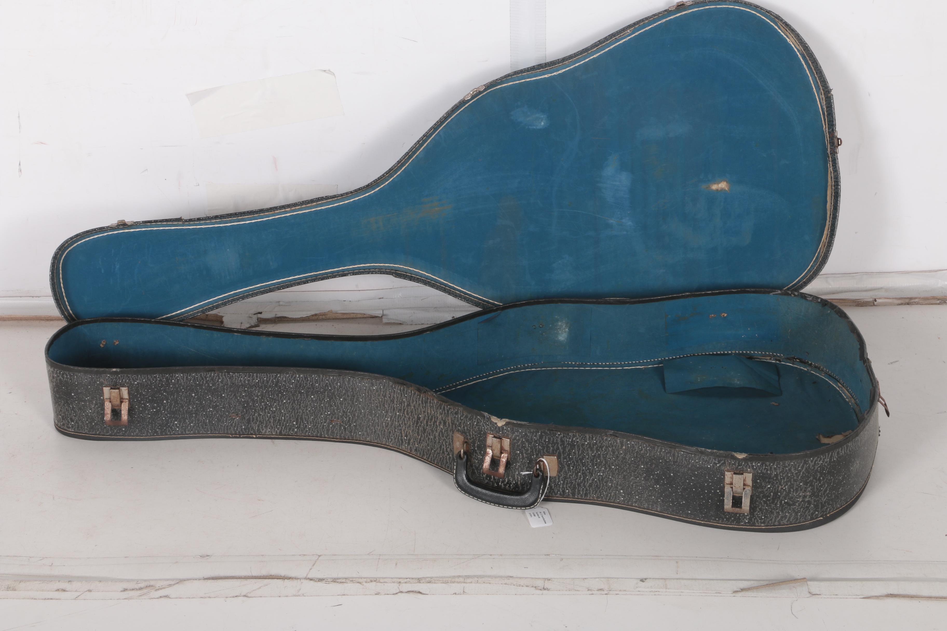 1960s Atlas Semi-Hollow Body Electric Guitar and Case