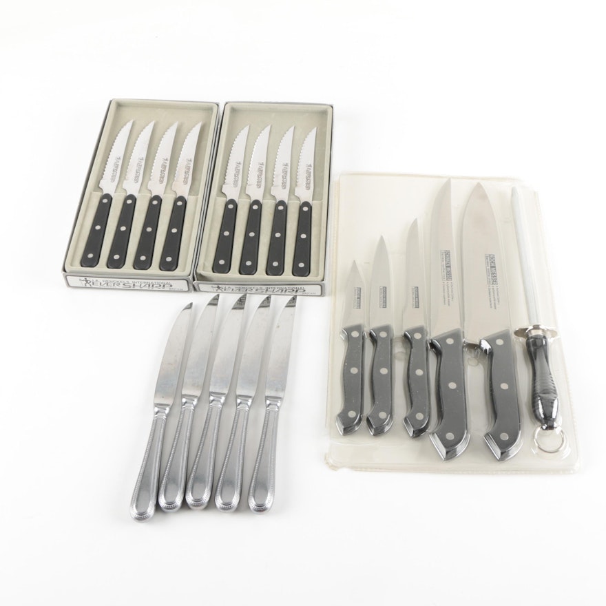 Ever Sharp Steak Knives, Rostfrei Inox Knife Set and More