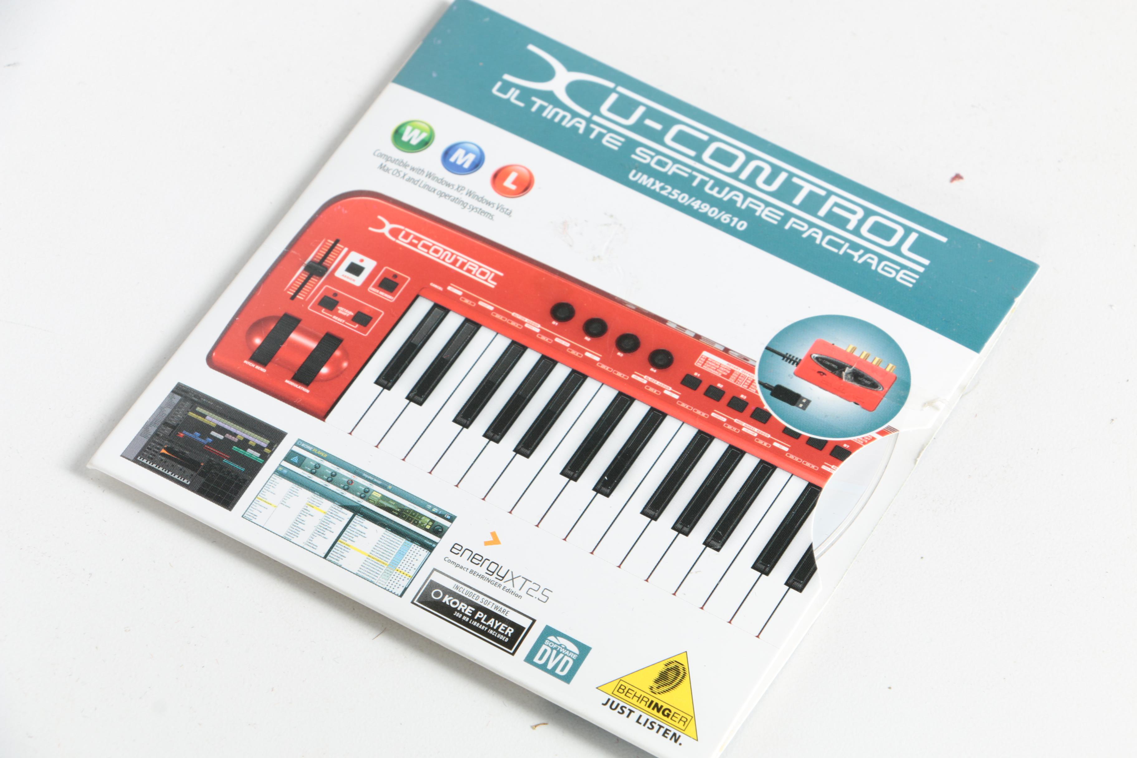 Behringer U-Control USB/MIDI Controller Keyboard