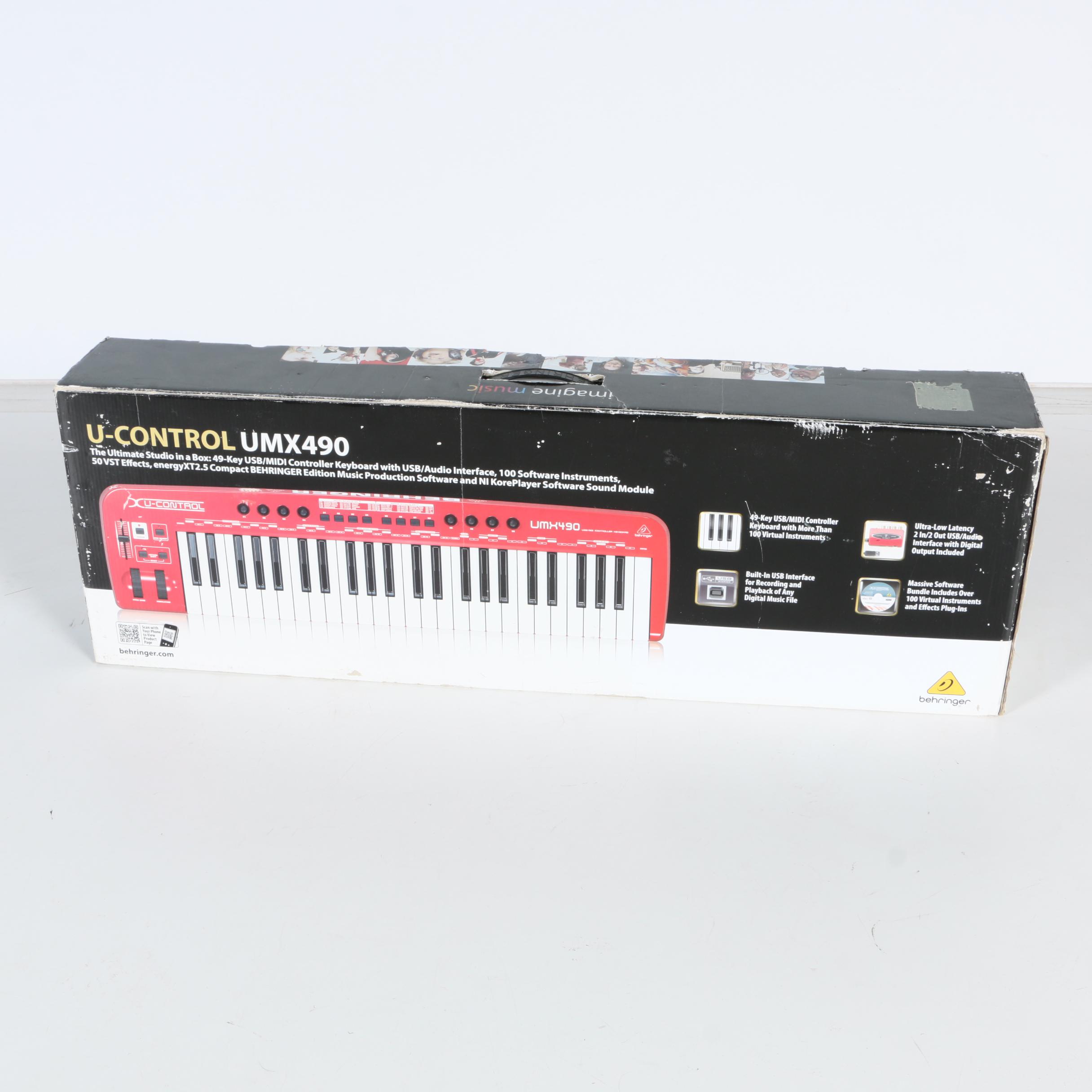 Behringer U-Control USB/MIDI Controller Keyboard