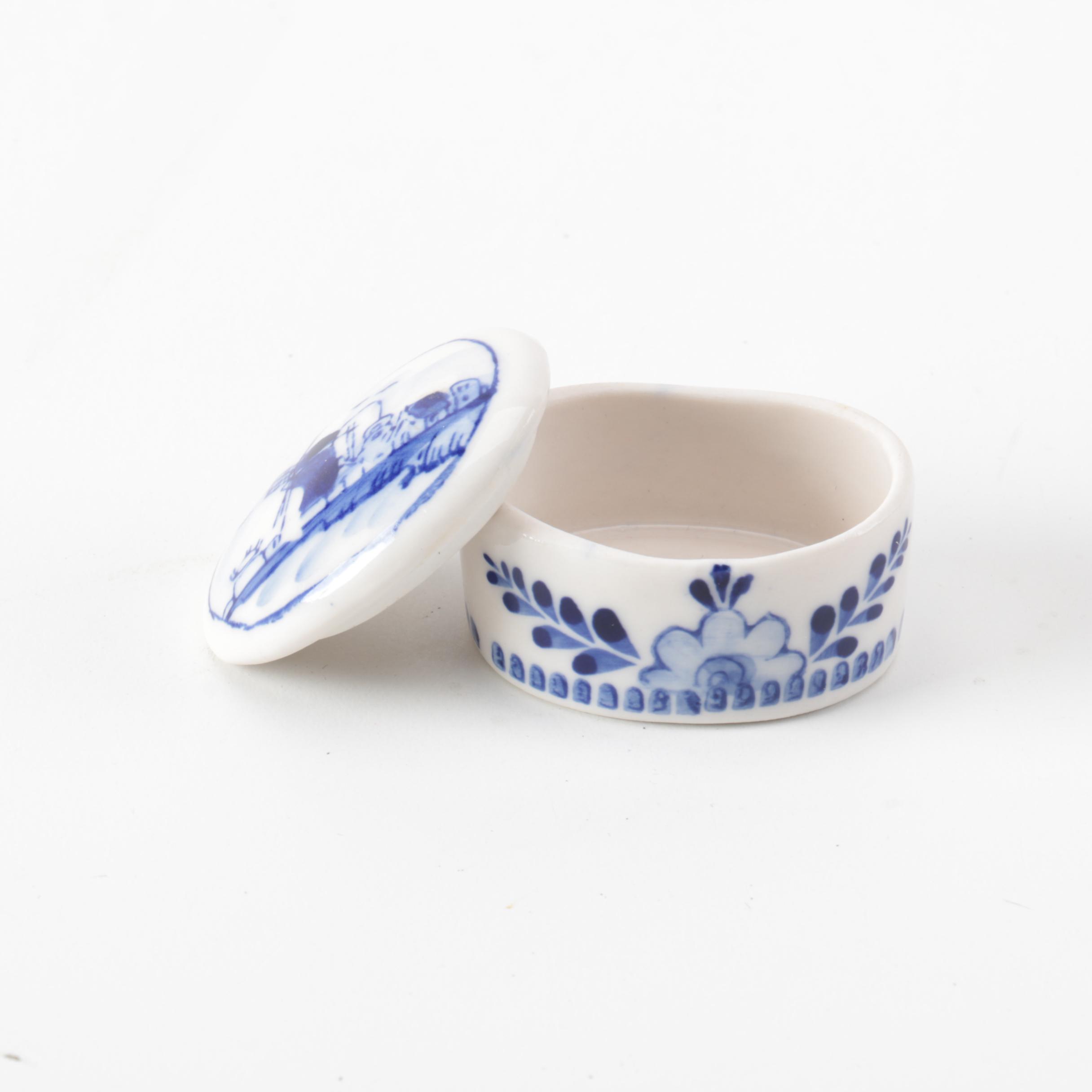 Delft BlueTrinket Box