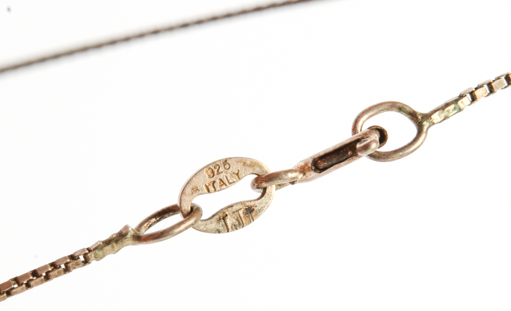 Sterling Silver Sashed Cross and Loving Family Pendant Necklaces