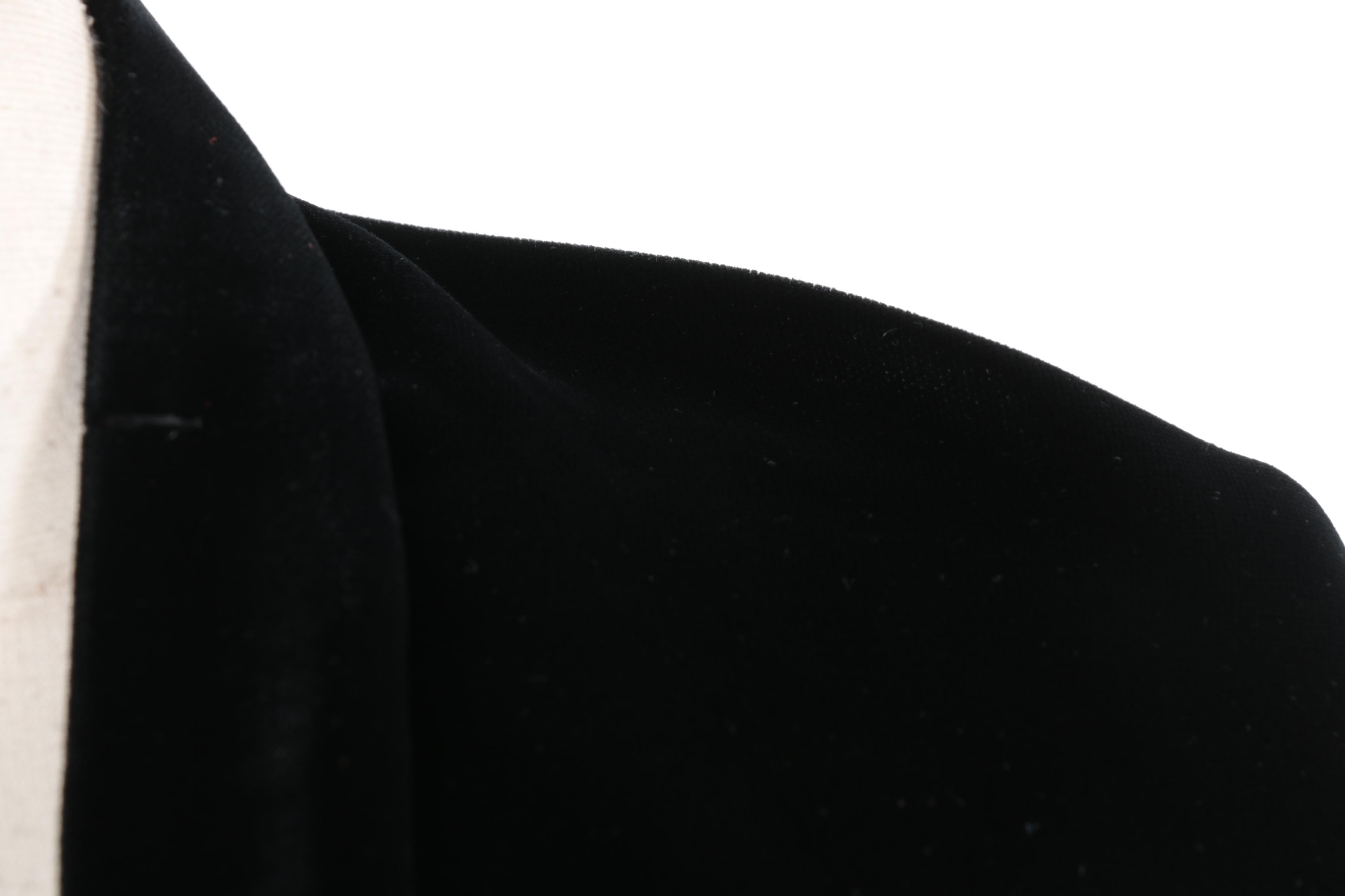 1950s Vintage Ermine Fur Trimmed Scarf