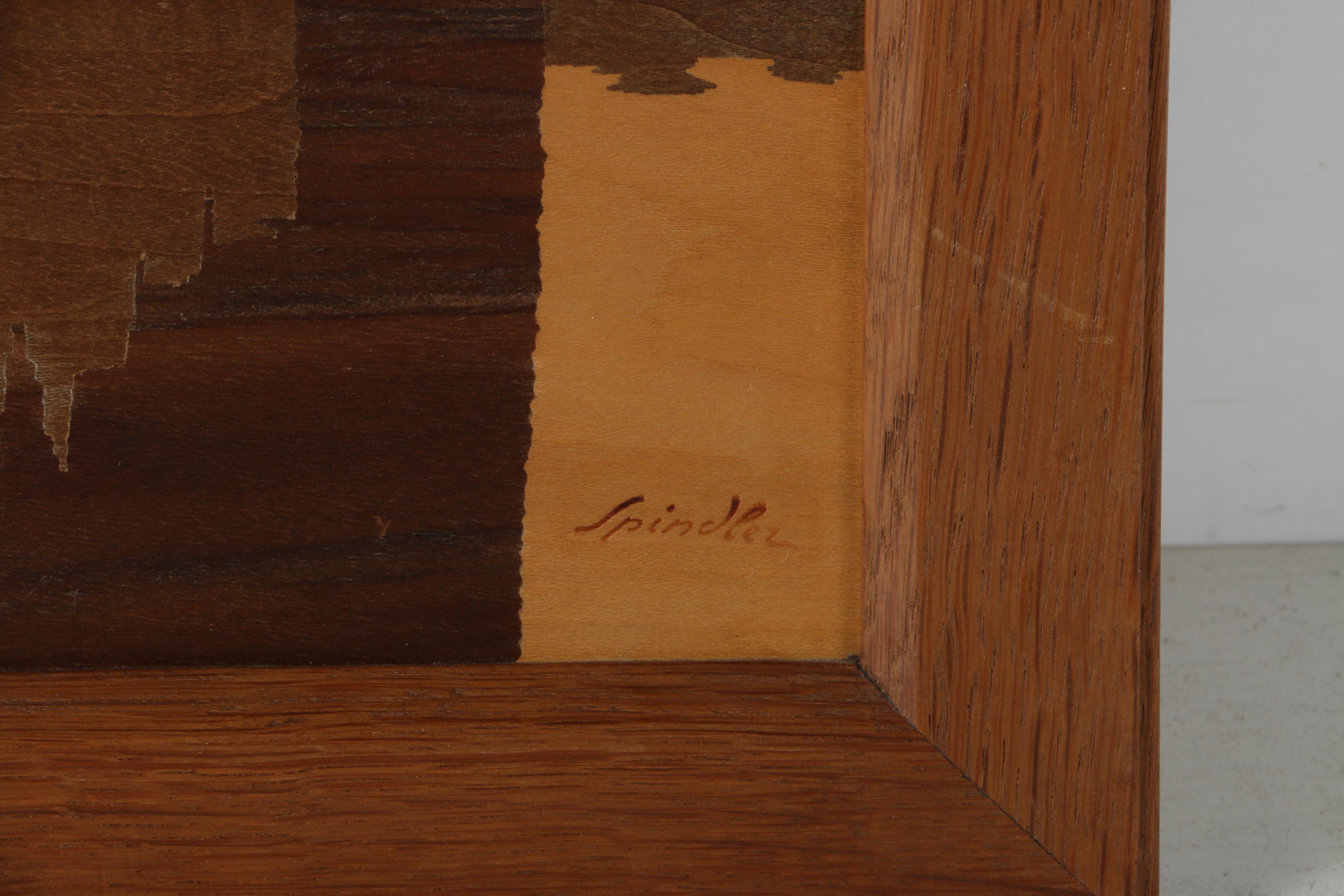 Charles Spindler Marquetry Panels of European Genre Scenes