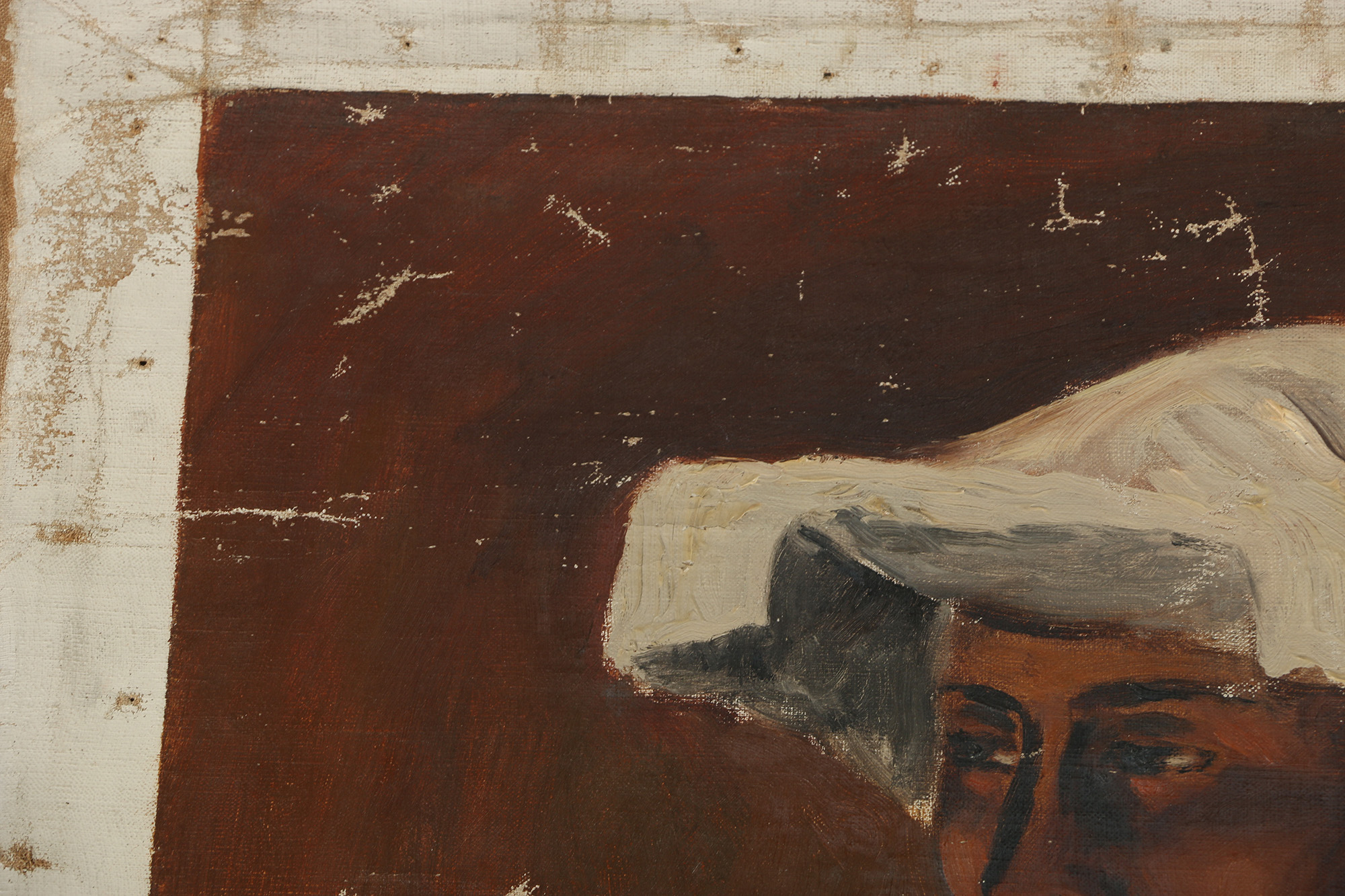 Oil Painting on Canvas of a Woman's Portrait