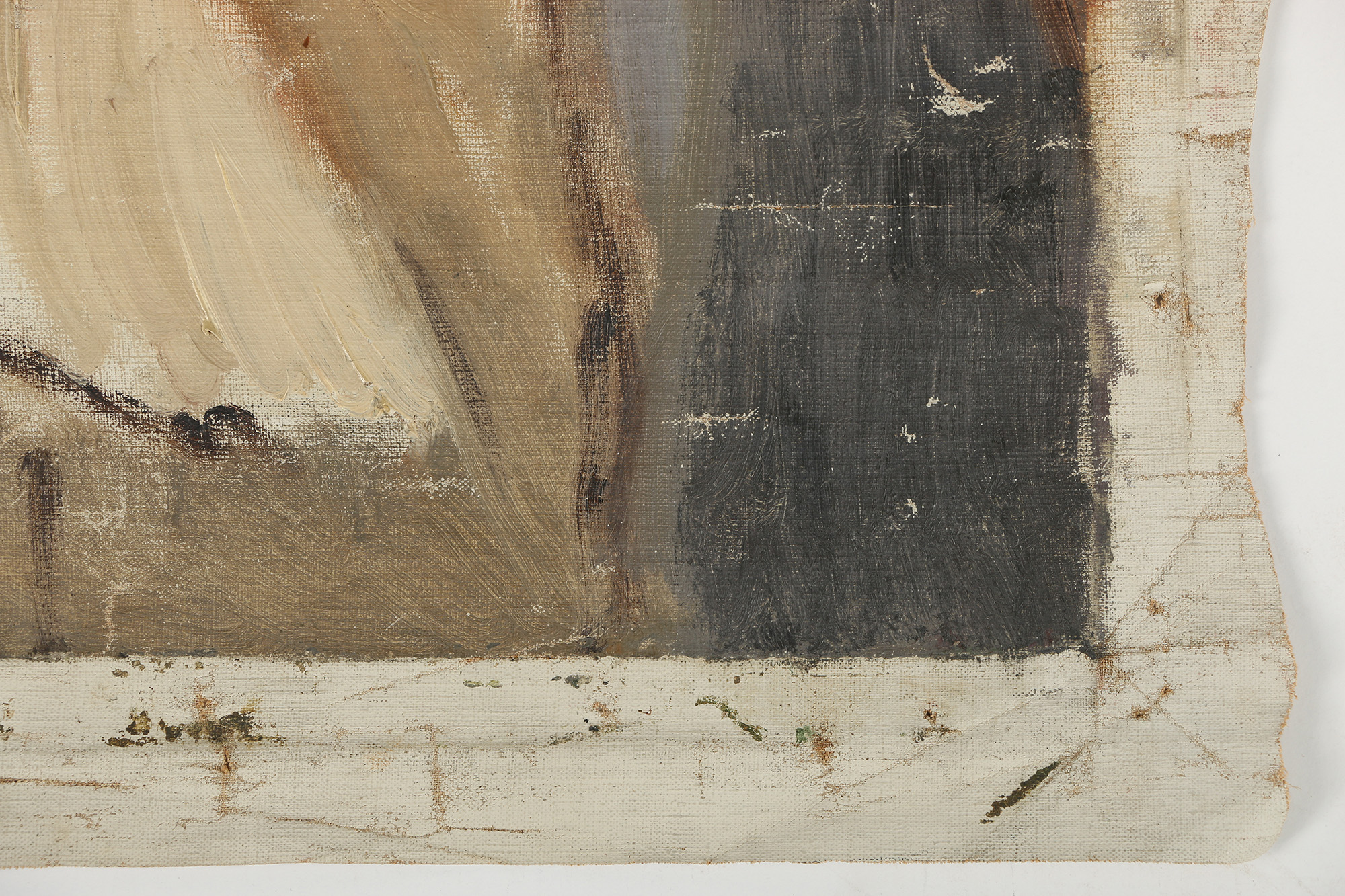 Oil Painting on Canvas of a Woman's Portrait