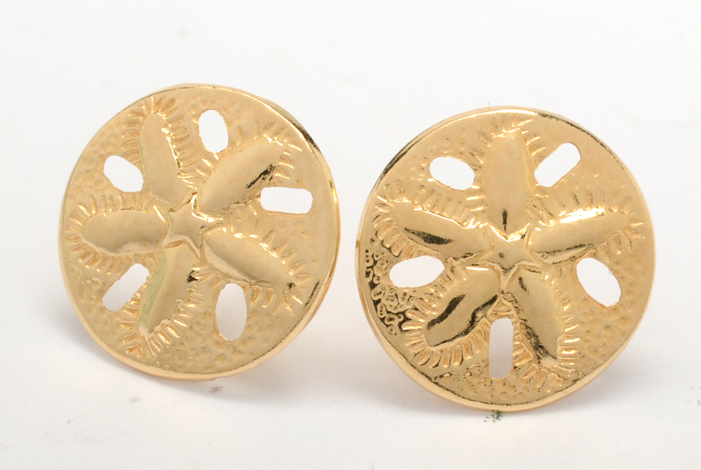 14K Yellow Gold Earrings