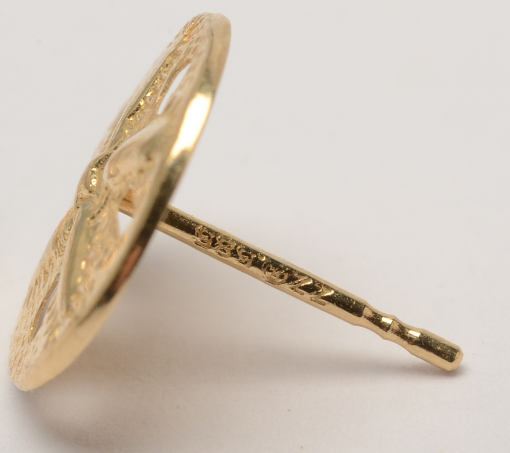 14K Yellow Gold Earrings