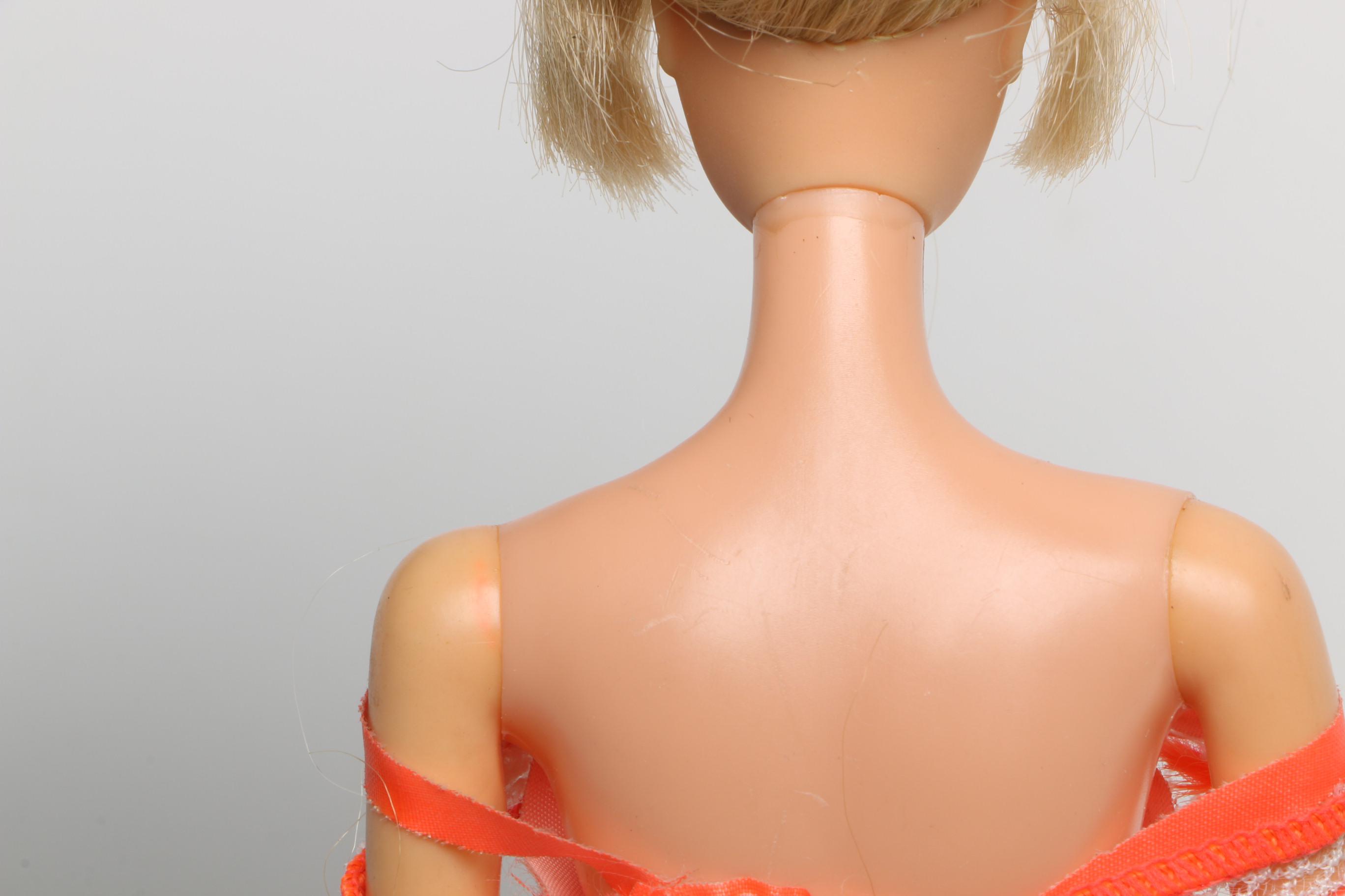 1960s Mattel "Midge" and "PJ" Dolls with Carrying Case