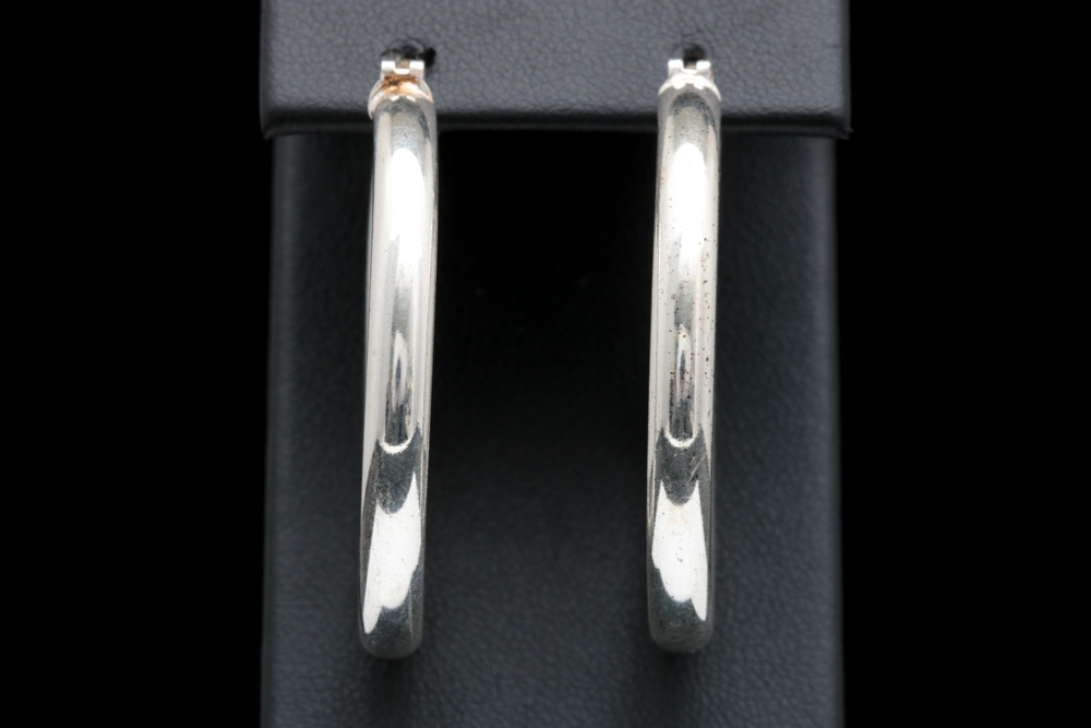 Sterling Silver Hoop Earrings