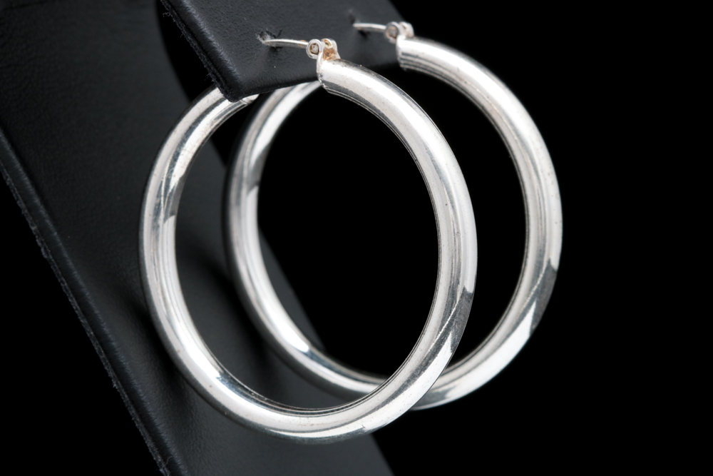 Sterling Silver Hoop Earrings