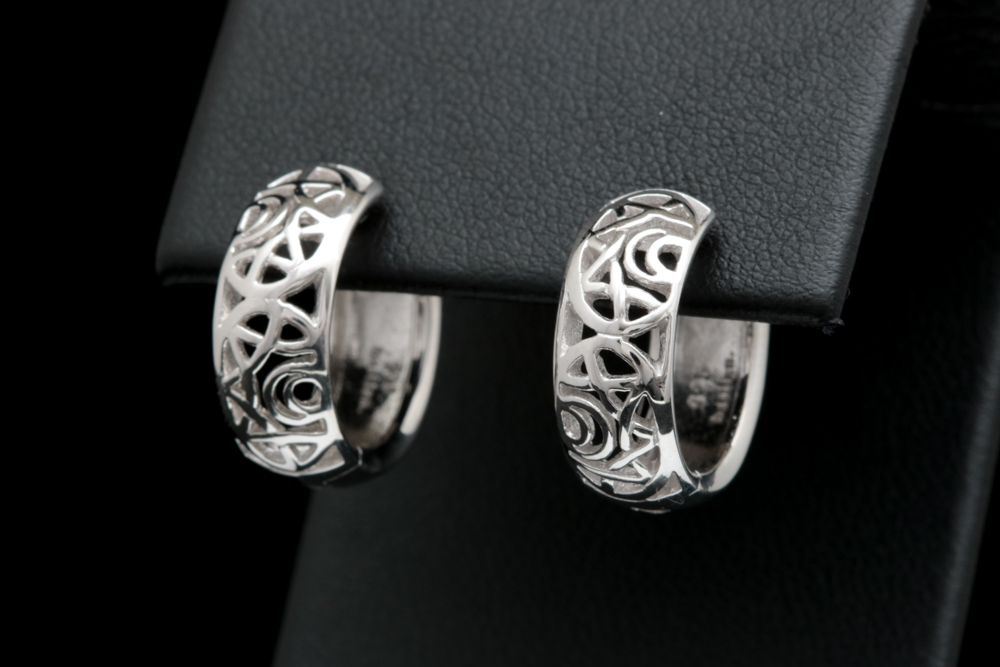 Bastian Sterling Silver Huggie Earrings