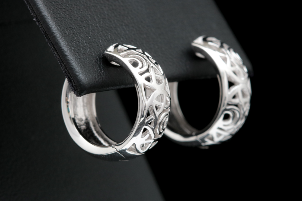 Bastian Sterling Silver Huggie Earrings