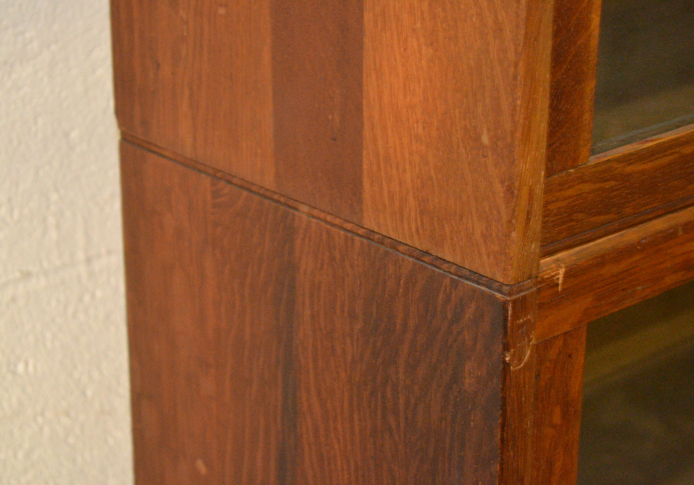 Antique Sectional Oak Bookcases by Lundstrom