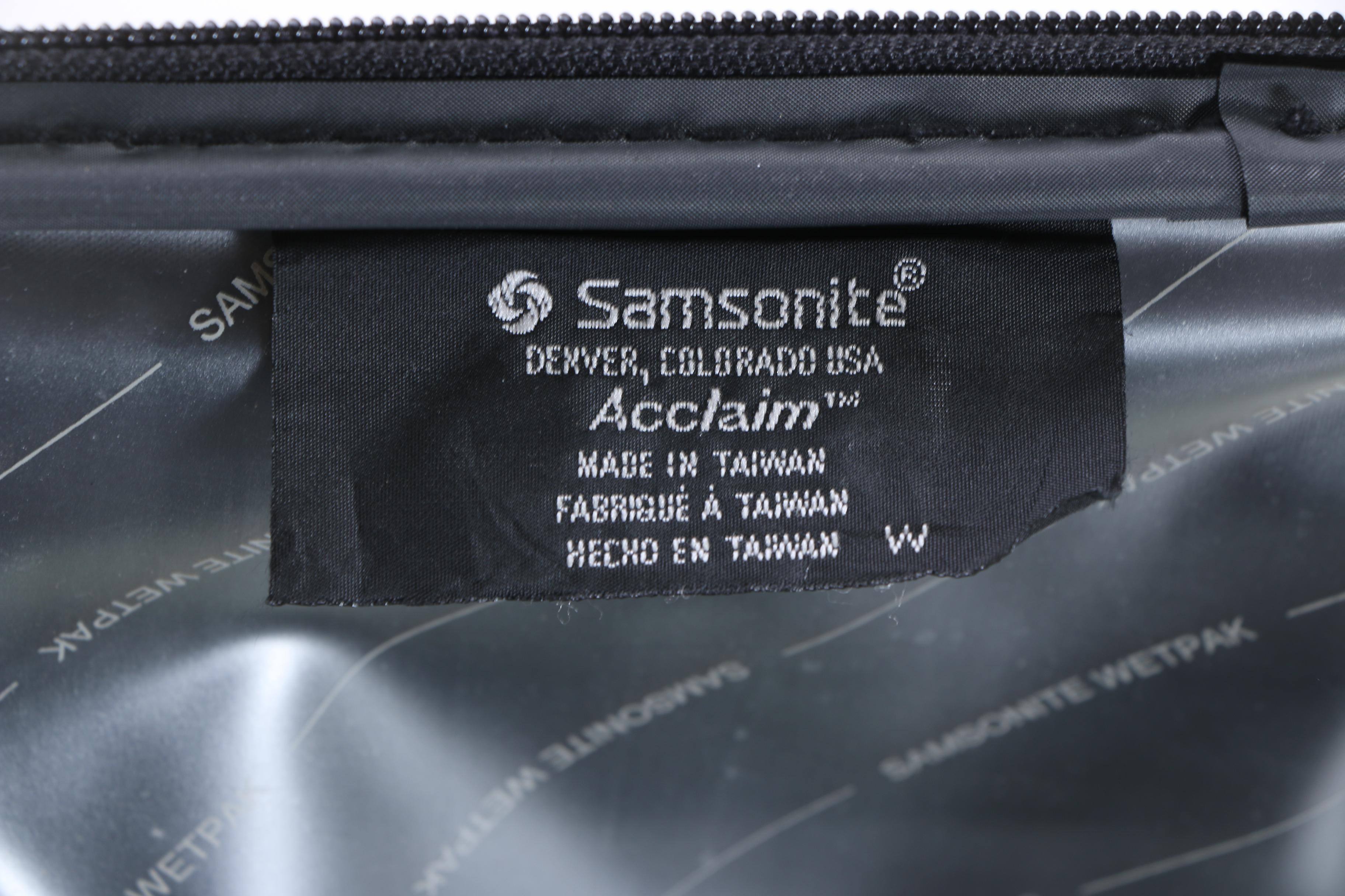 Three Piece Samsonite Luggage Set