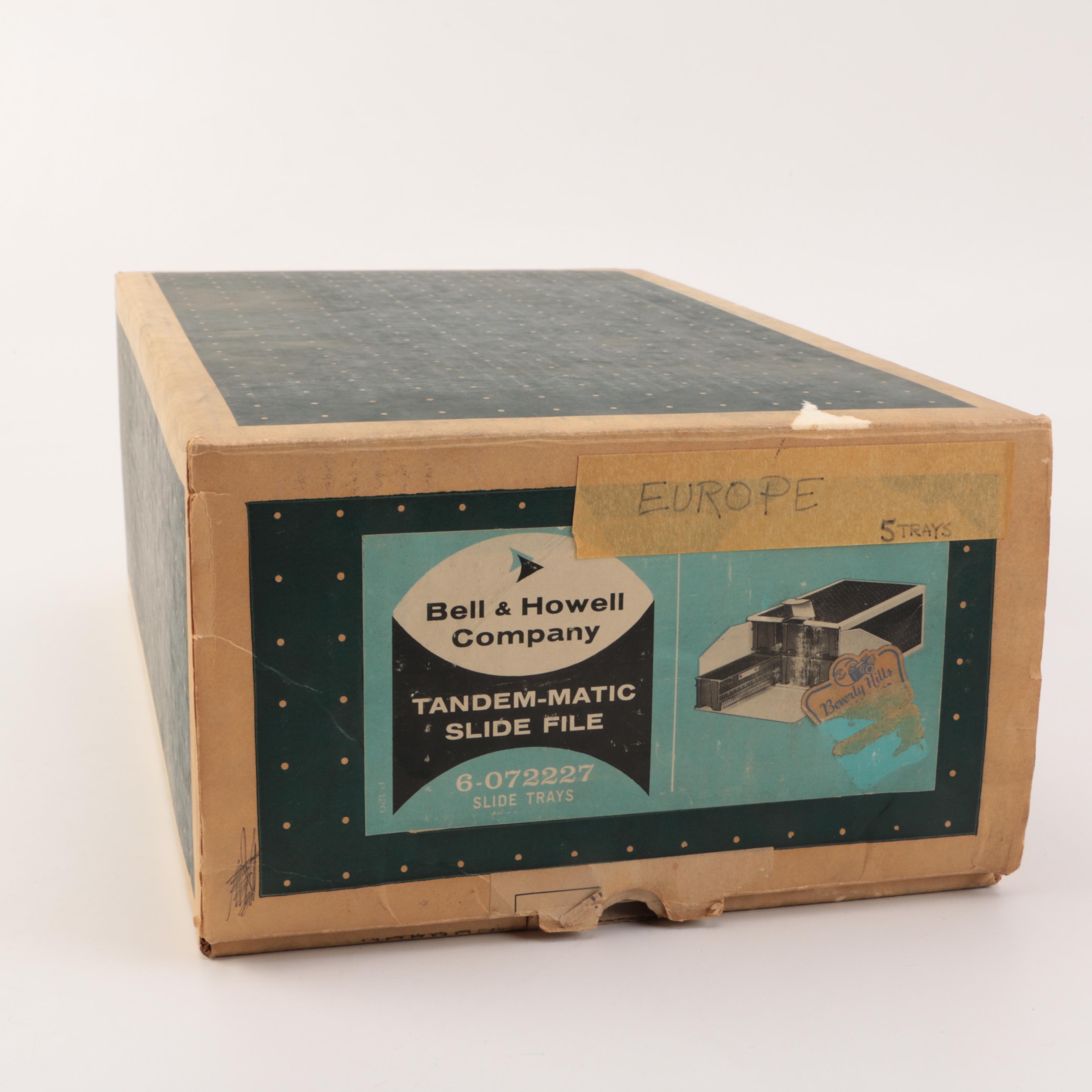 Bell & Howell "Tandem-Matic" Slide File