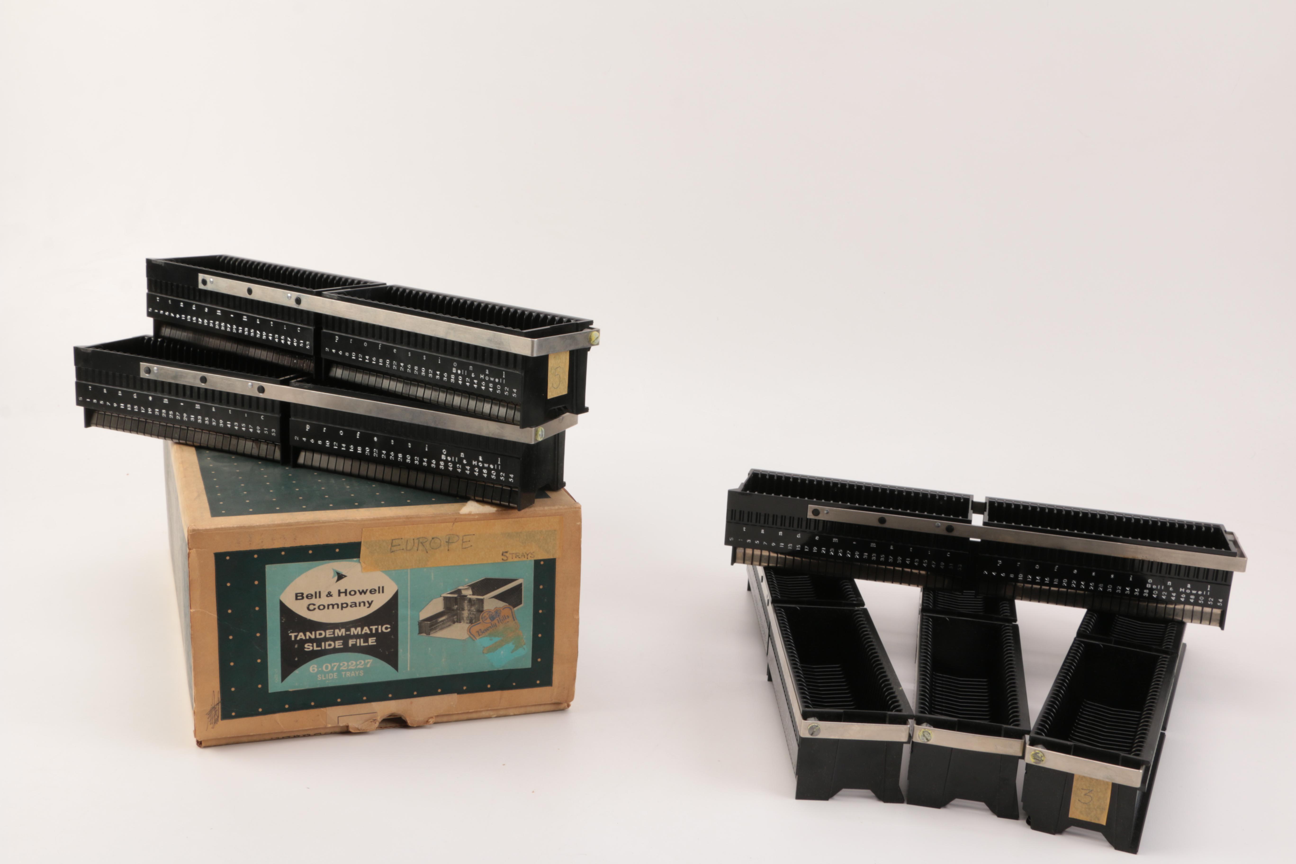 Bell & Howell "Tandem-Matic" Slide File