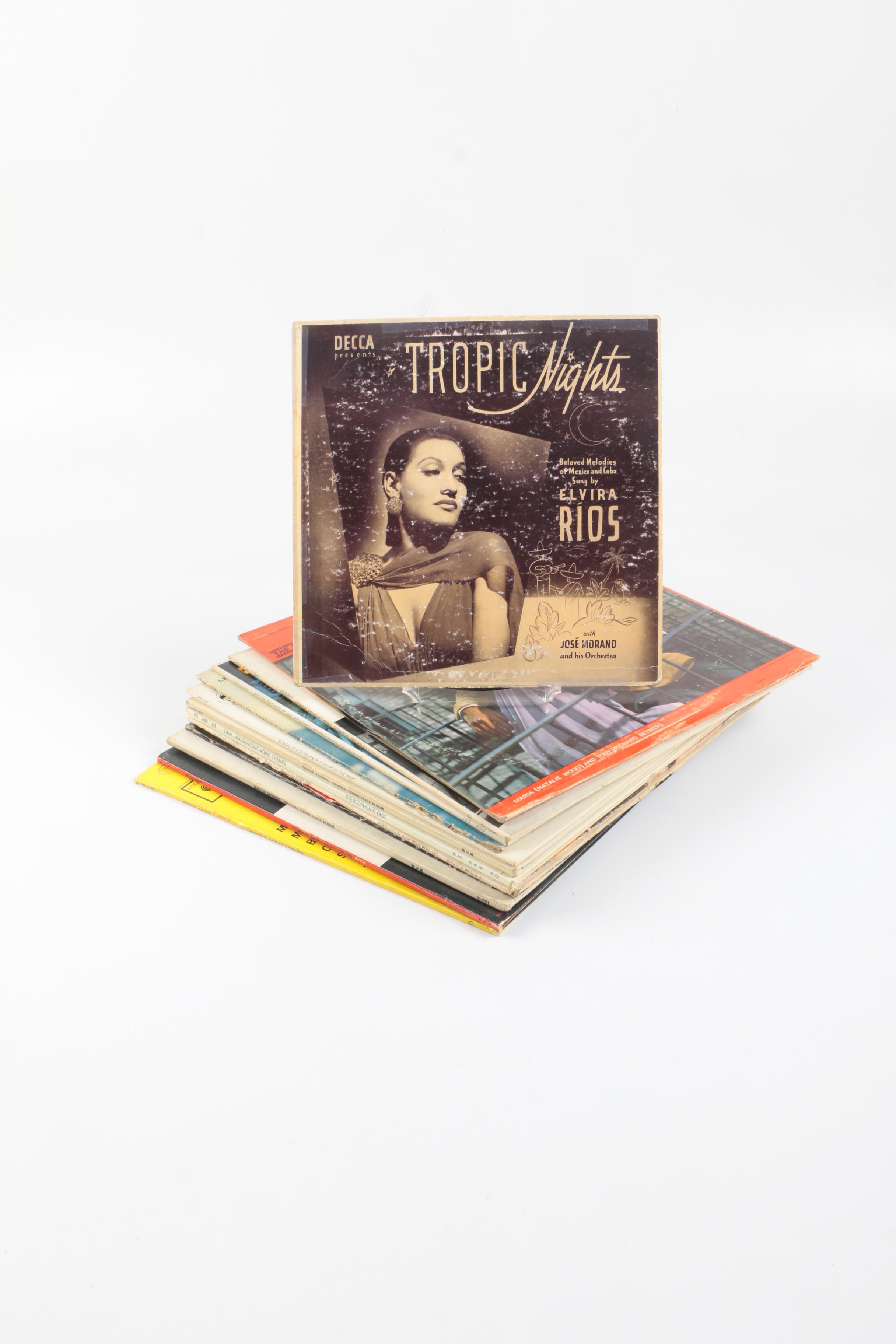 Elvis, Nancy Sinatra, "Doctor Zhivago" and Other Soundtrack LPs