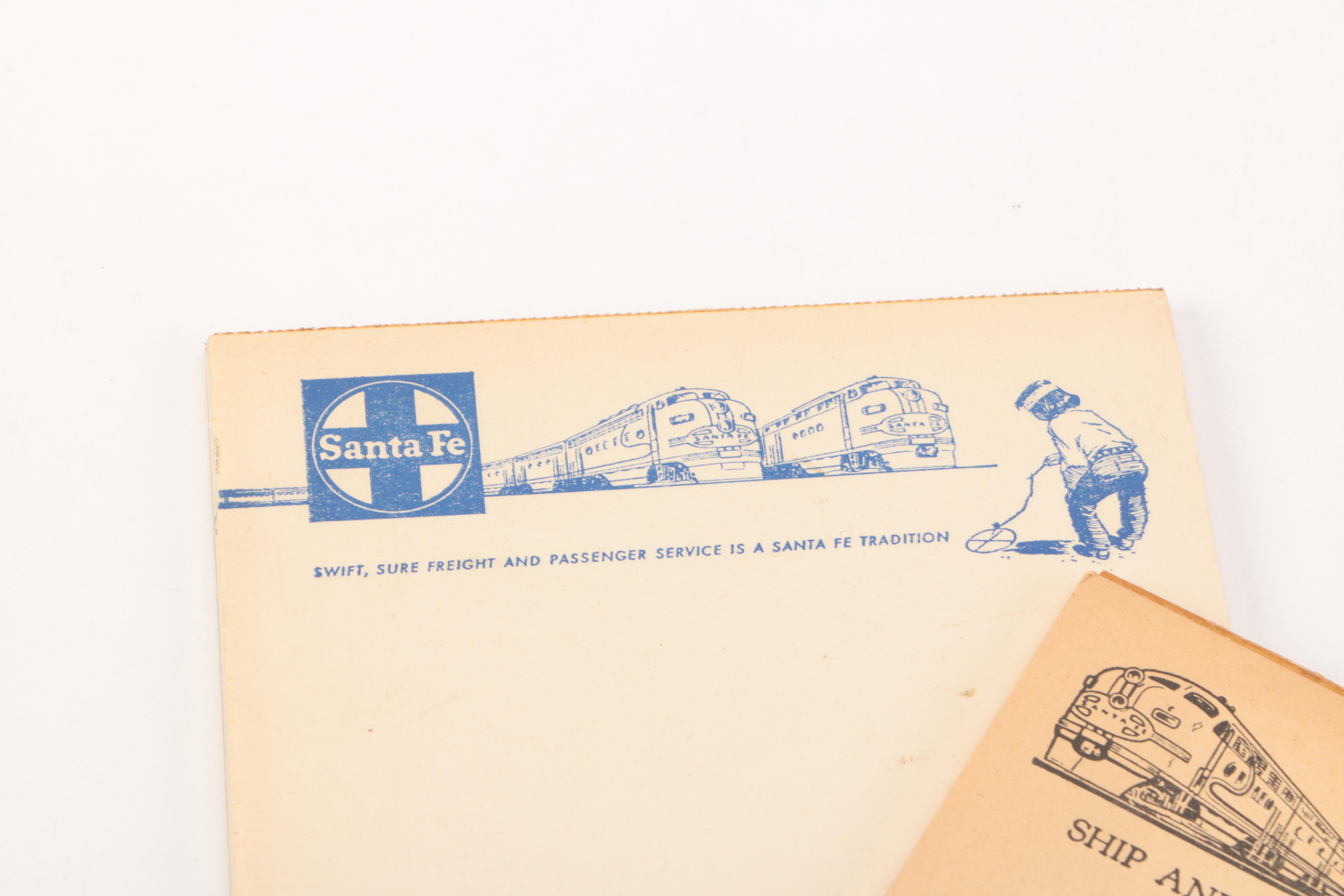 Collection of Train Memorabilia