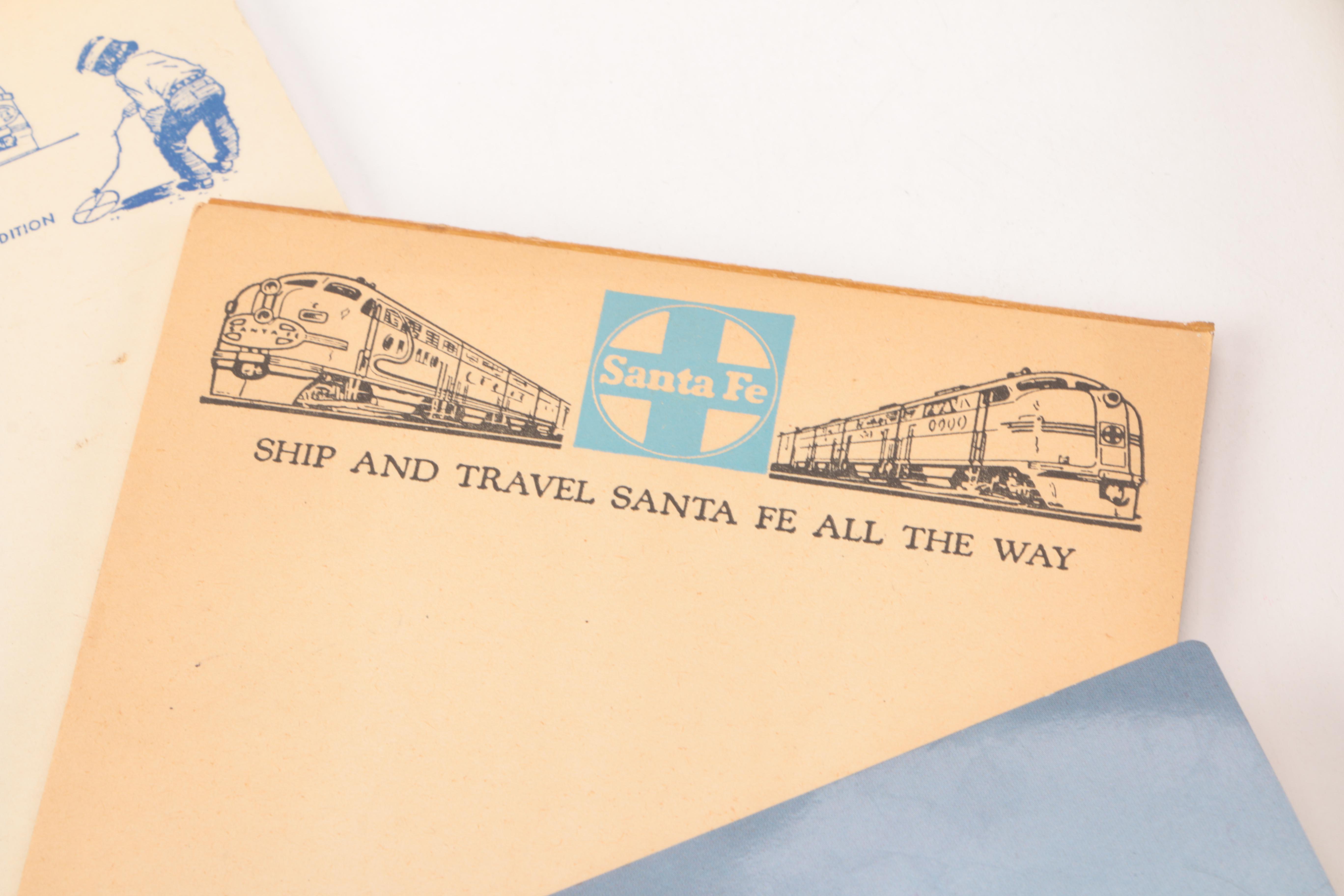 Collection of Train Memorabilia