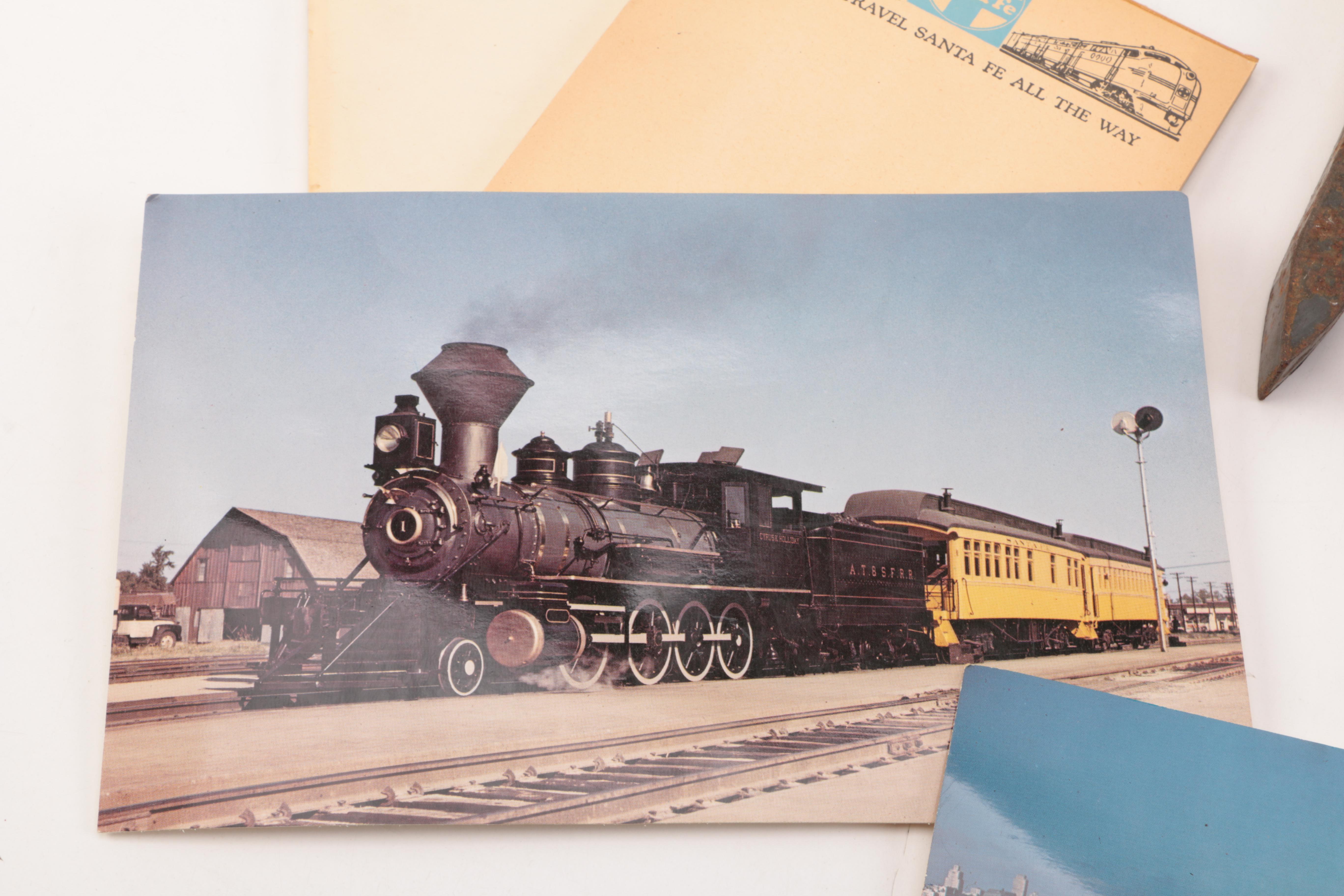 Collection of Train Memorabilia