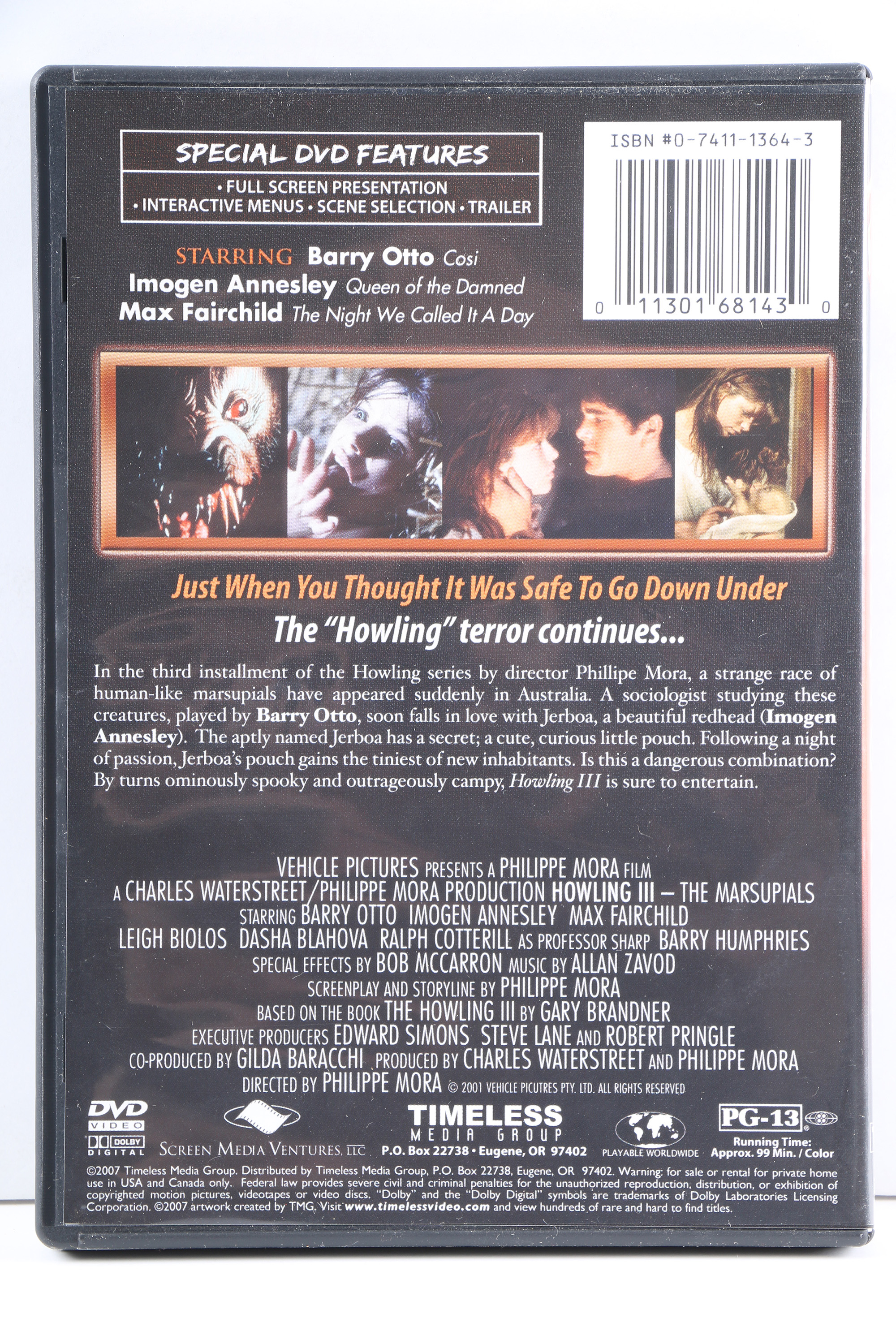 "A Nightmare On Elm Street" and "The Howling" DVD Collection