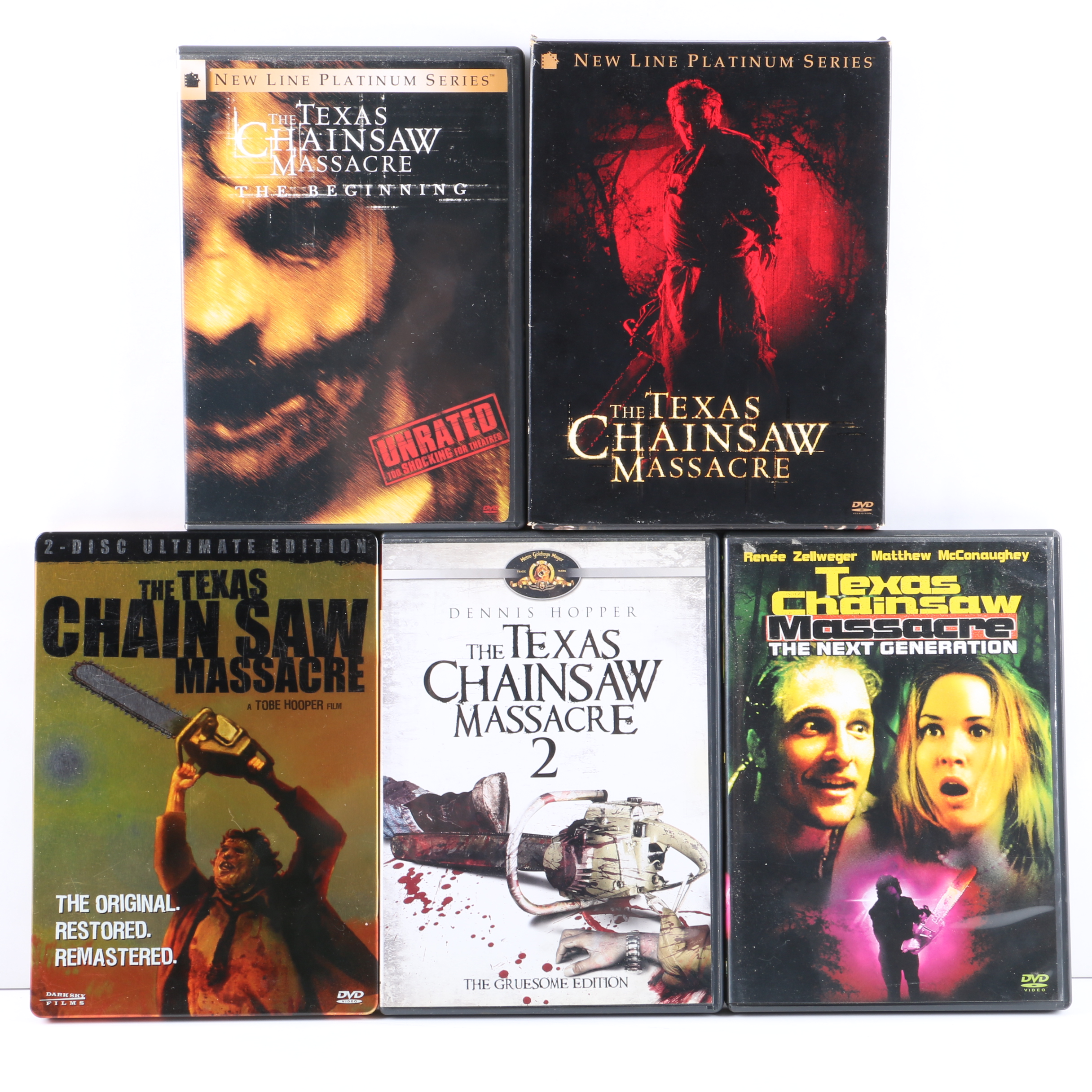 "Texas Chainsaw Massacre" Film Series DVD Collection