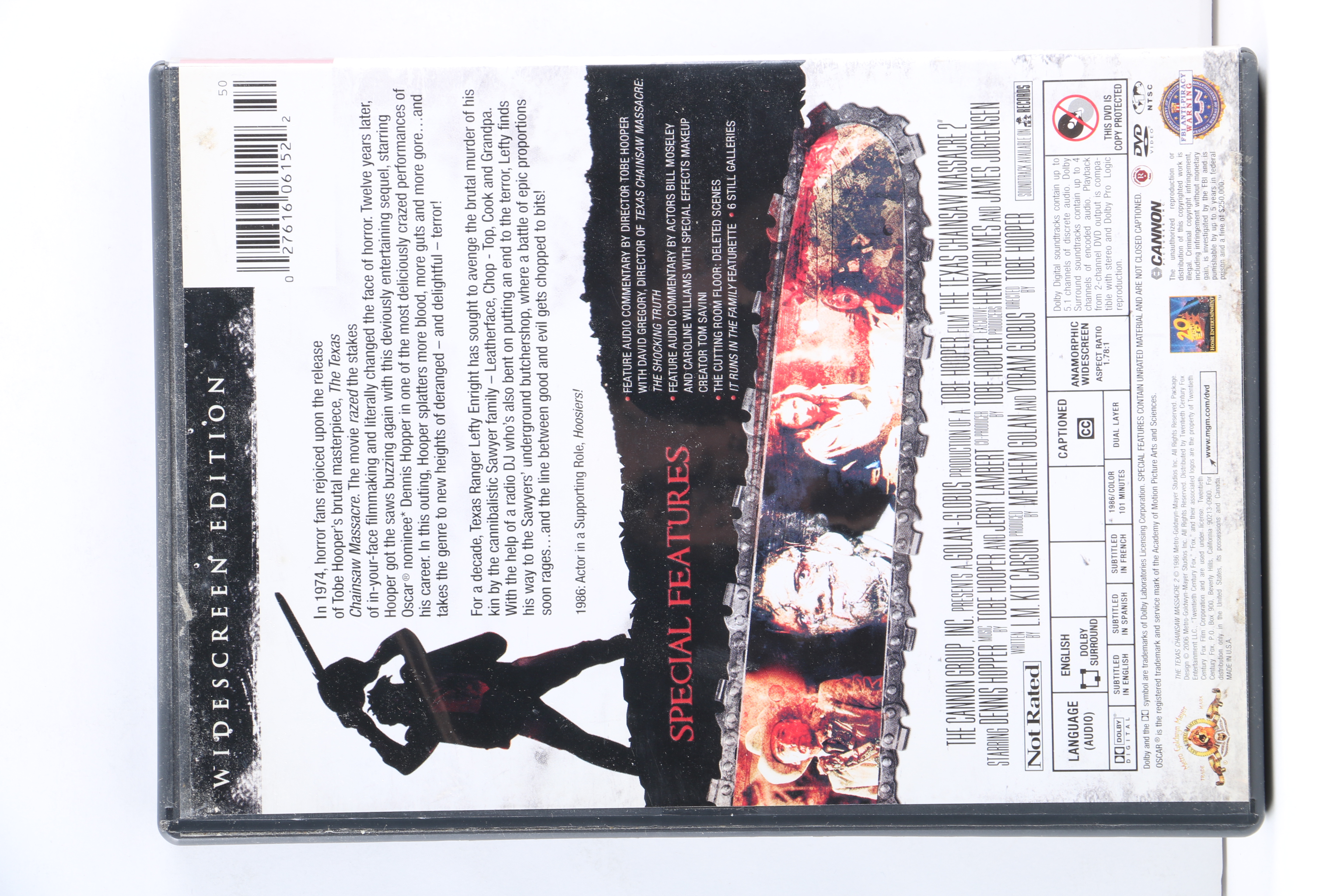 "Texas Chainsaw Massacre" Film Series DVD Collection