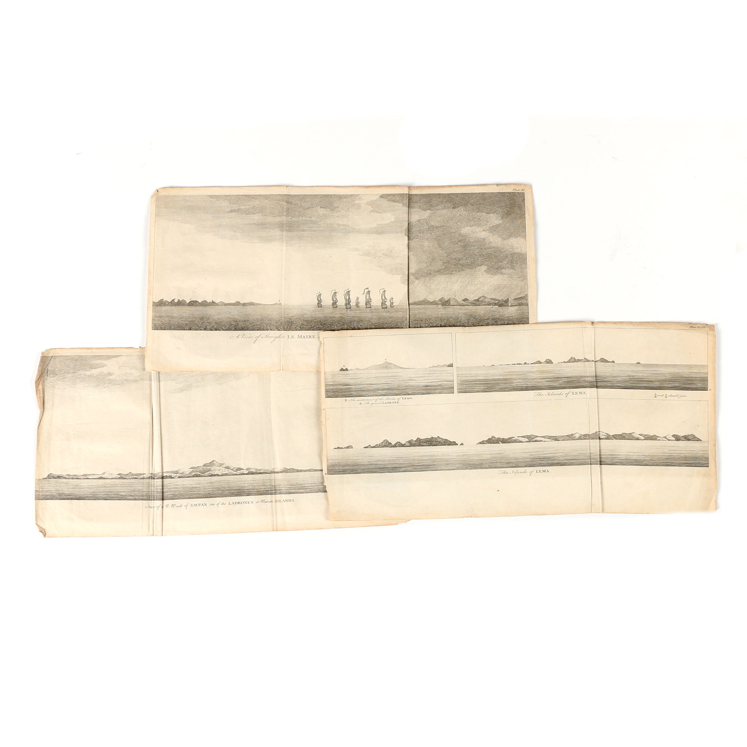 Collection of Engravings of Nautical Scenes