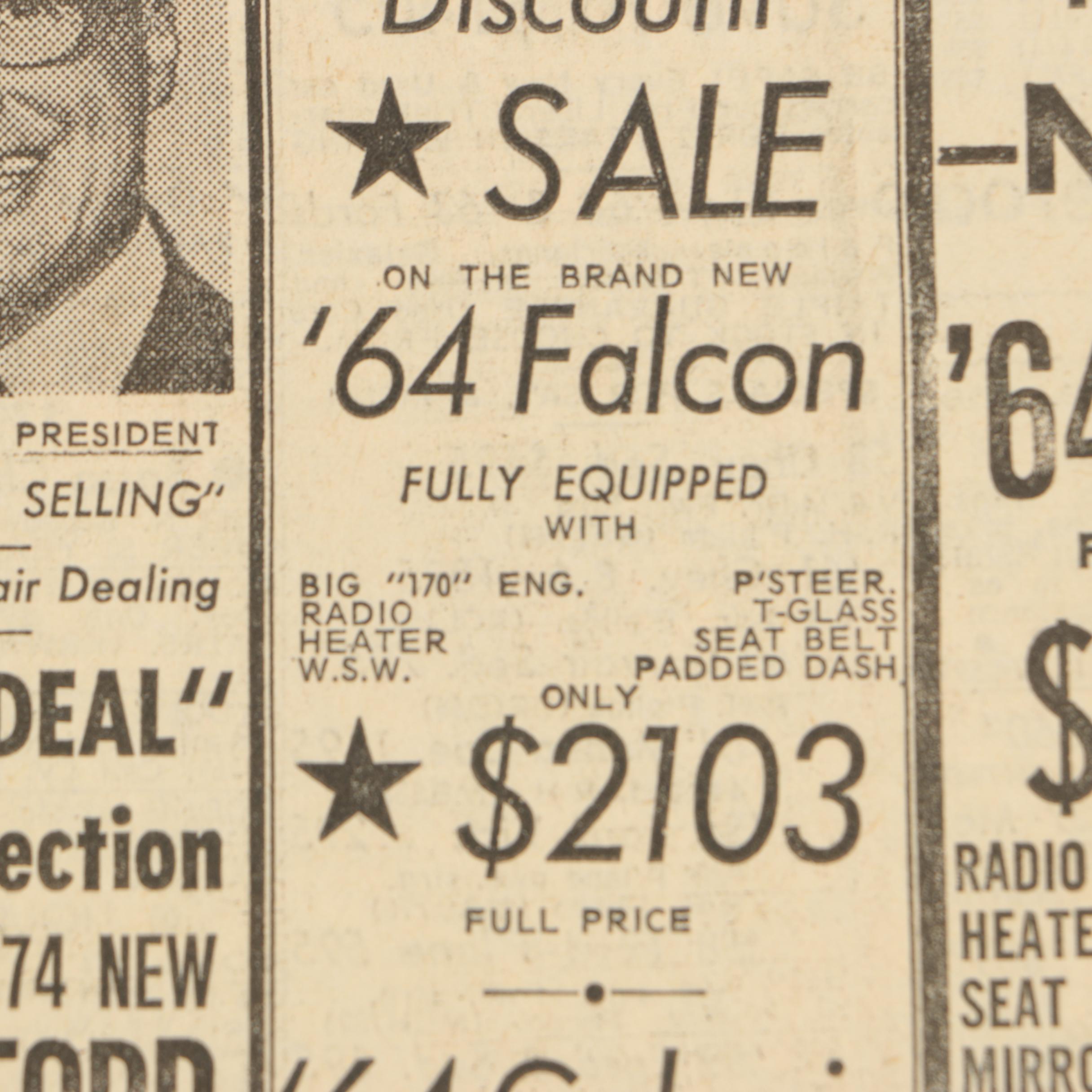 1964 Los Angeles Herald-Examiner Newspaper