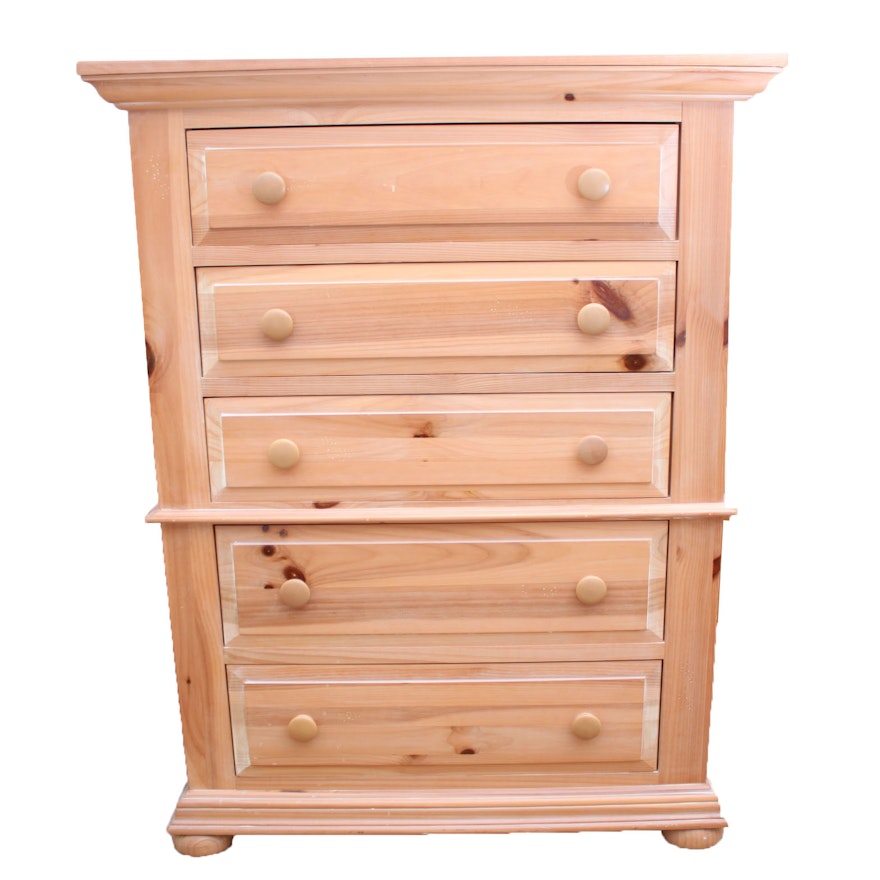 Pine Chest of Drawers by Broyhill