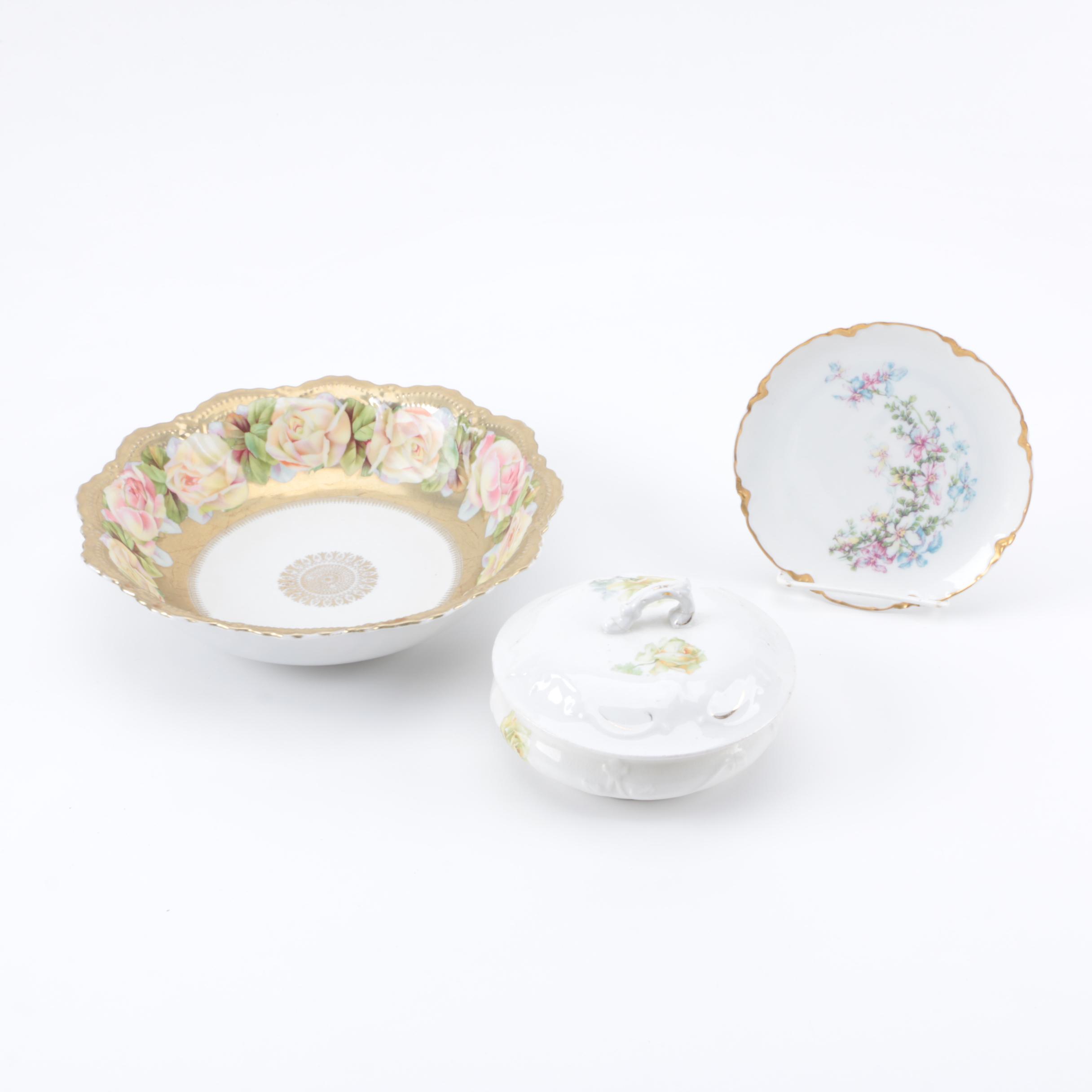 Porcelain Serveware Featuring Haviland