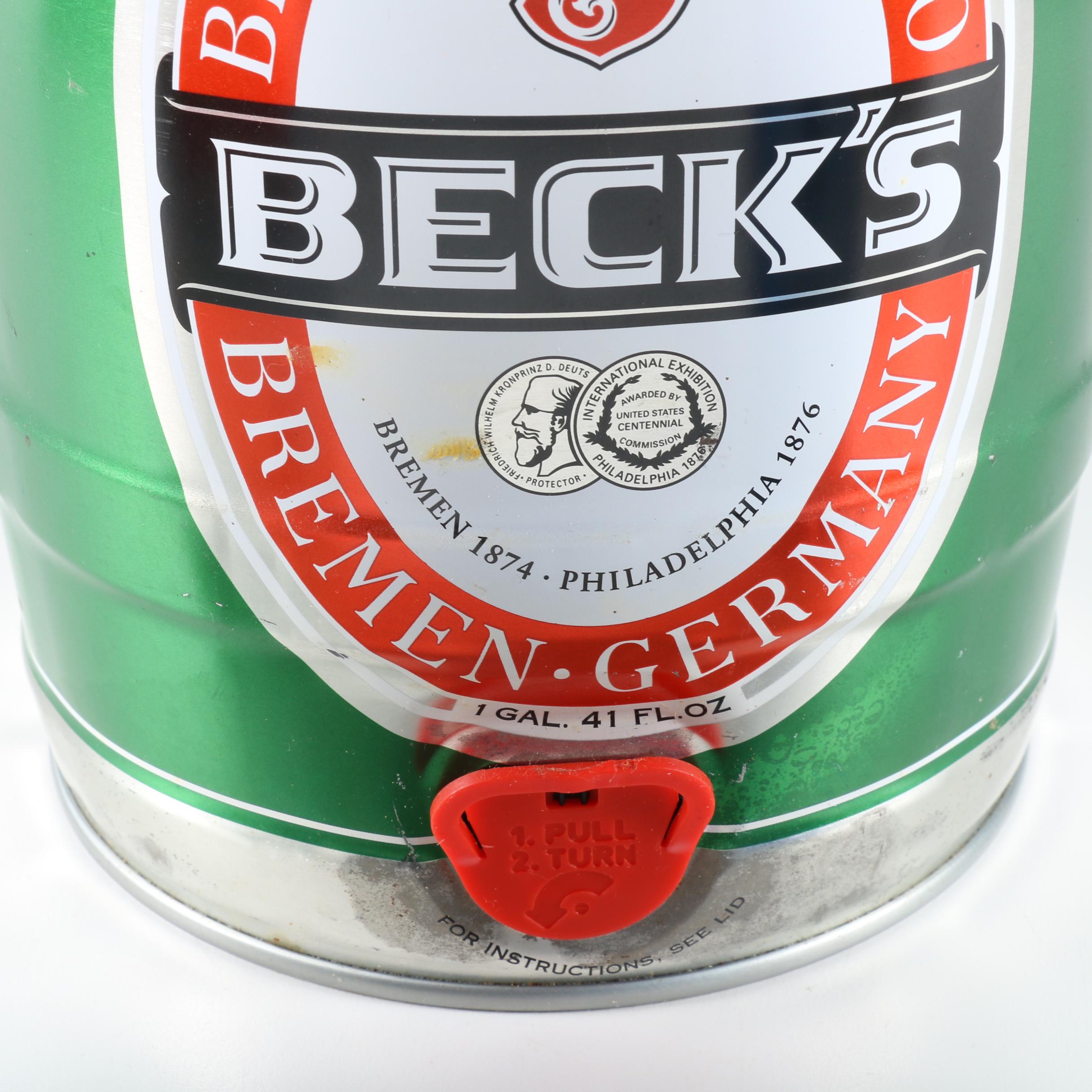 Beer Bottles, Cans and Mini-Keg