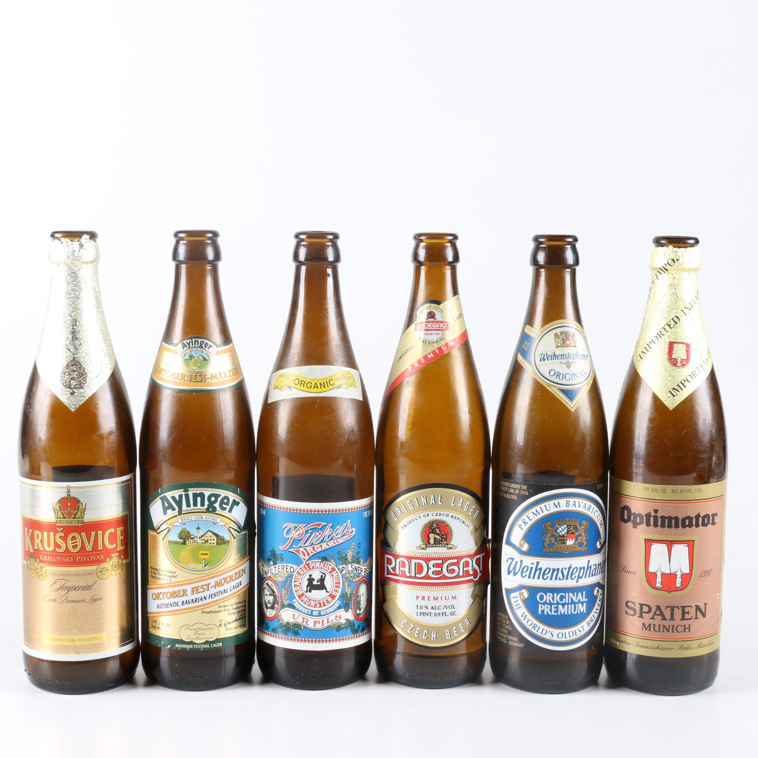 Beer Bottles, Cans and Mini-Keg