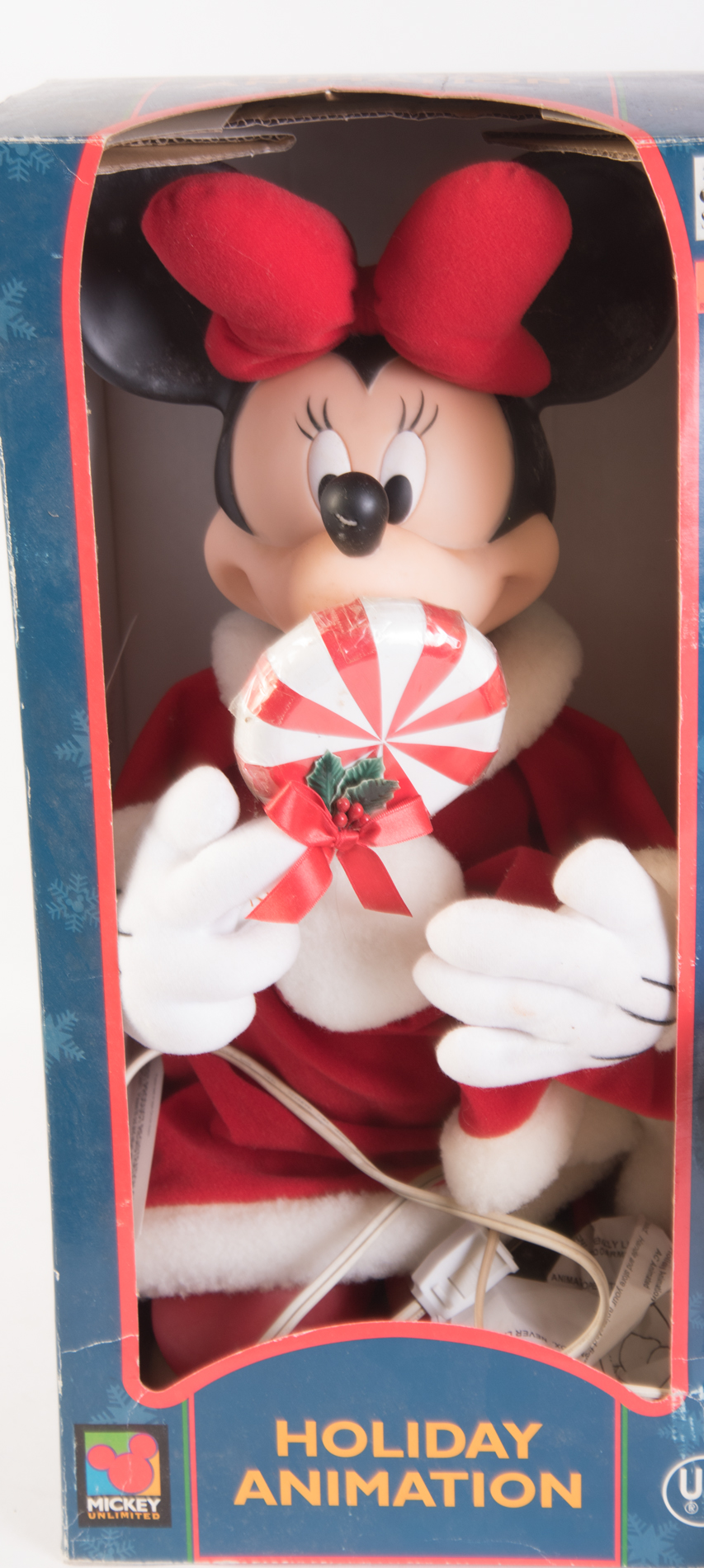 Santa's Best Mickey and Minnie Mouse Animated Figures