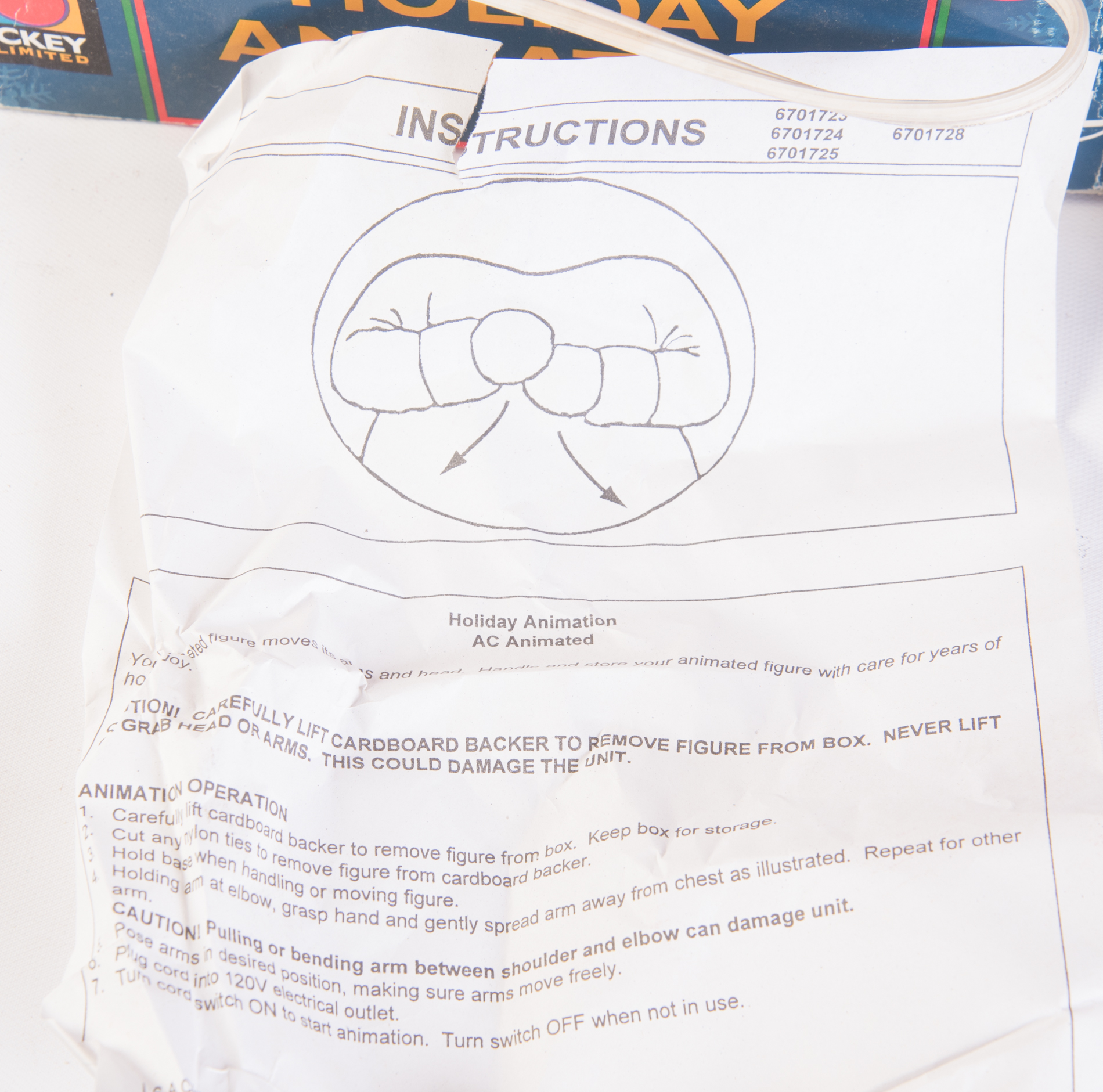 Santa's Best Mickey and Minnie Mouse Animated Figures