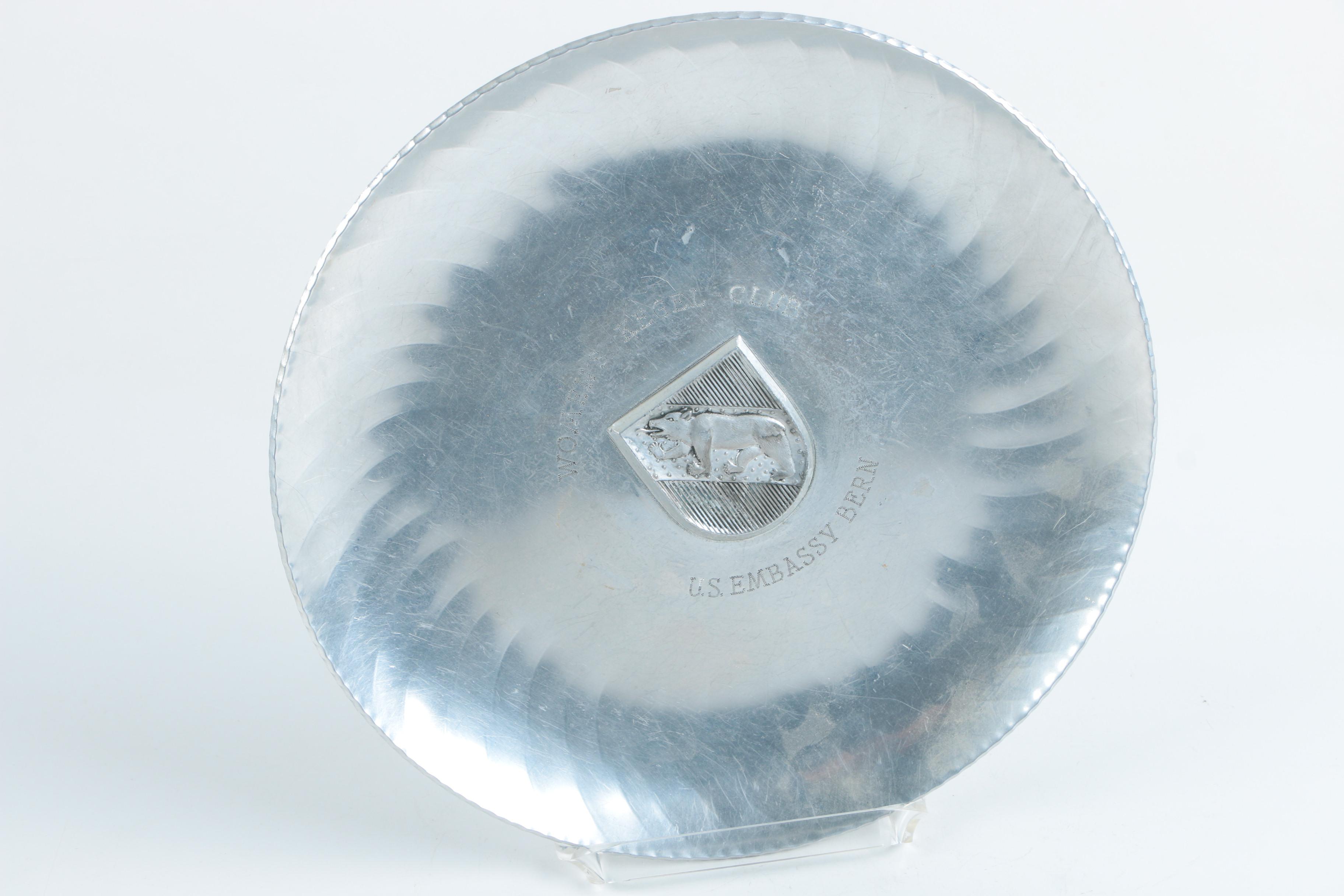 Sigg Souvenir Plate and Ash Receivers