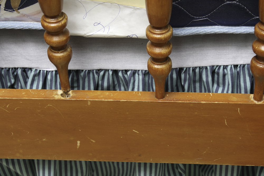 Queen Sized Spool Bed