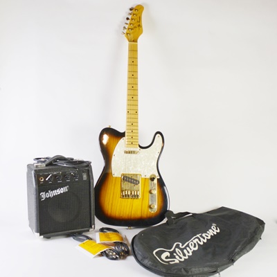 Jay Turser Electric Guitar and Johnson Amplifier