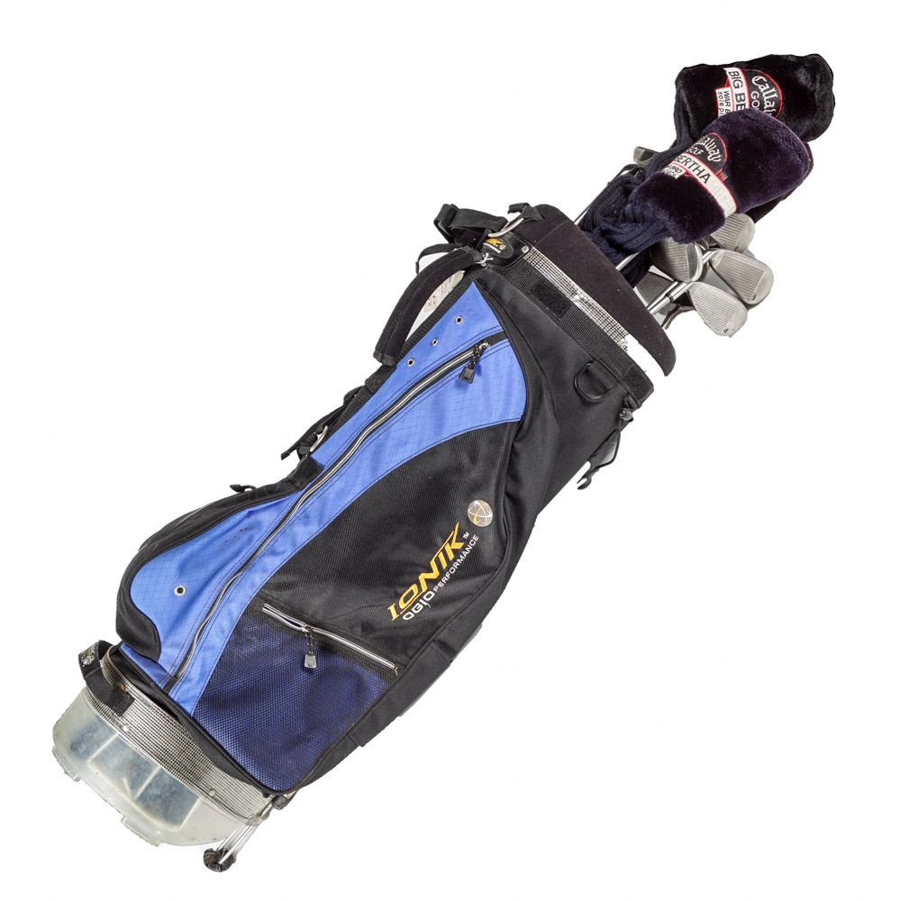 Ogio "Ionik Performance" Golf Bag with Callaway Clubs