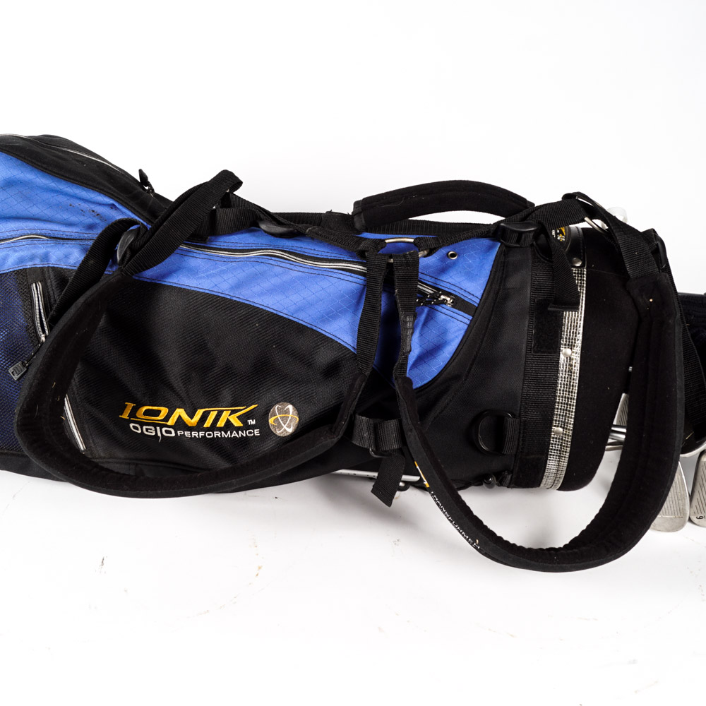 Ogio "Ionik Performance" Golf Bag with Callaway Clubs