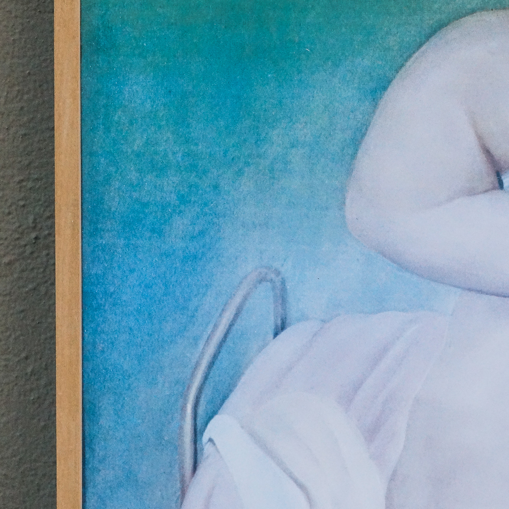 1980 Exhibition Poster after Fernando Botero's "The Morning After"