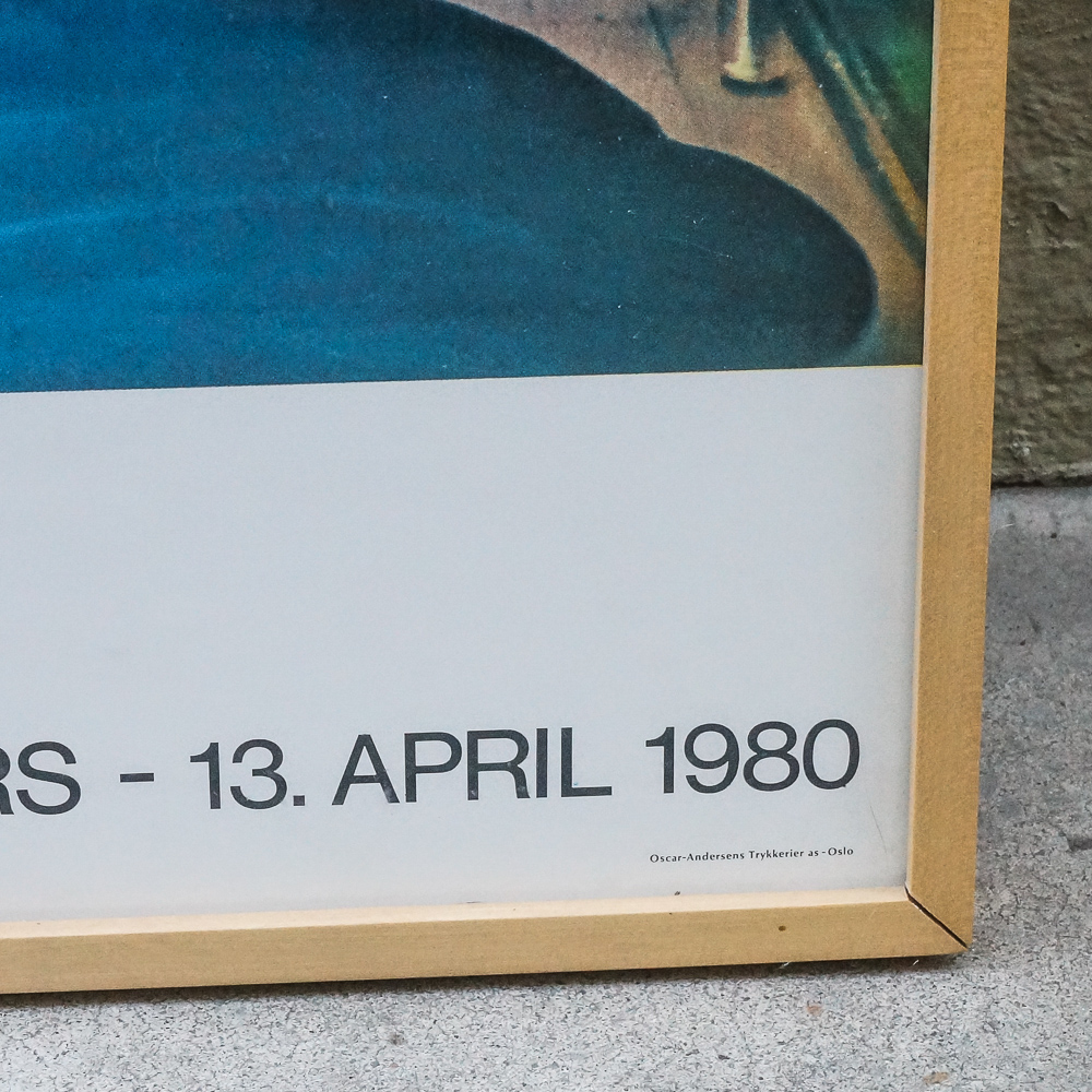 1980 Exhibition Poster after Fernando Botero's "The Morning After"
