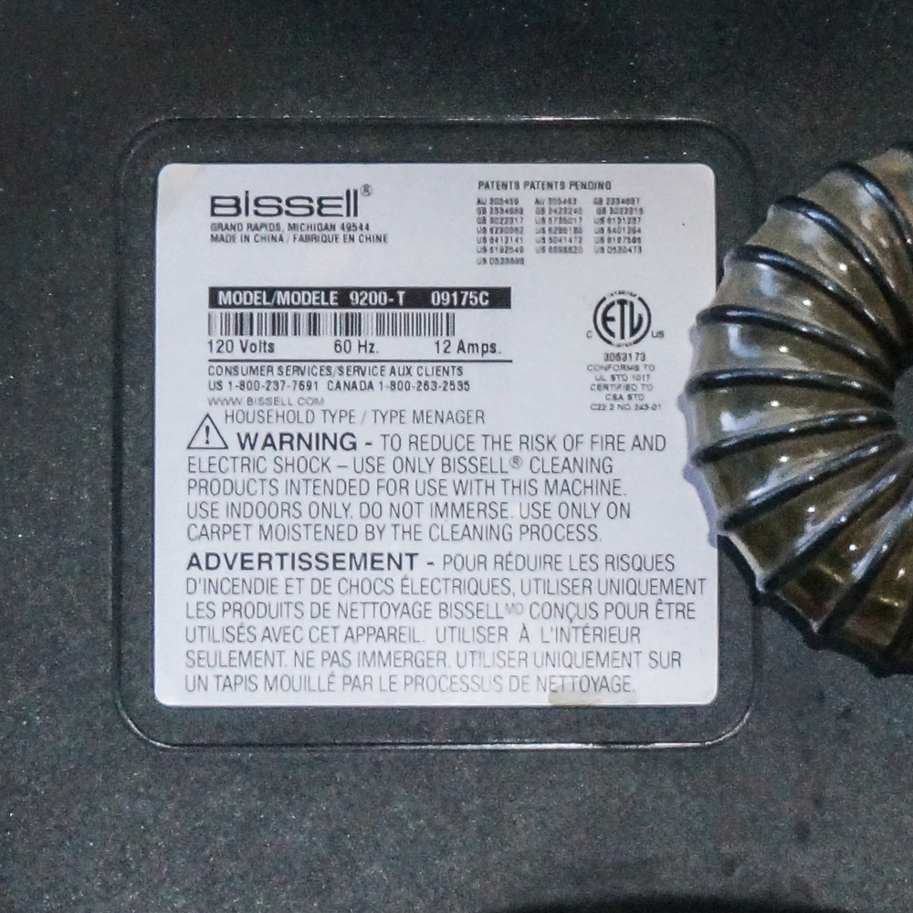 Bissell ProHeat Carpet Cleaner