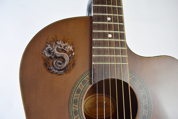 Bestler Electric Acoustic Guitar With Gig Case