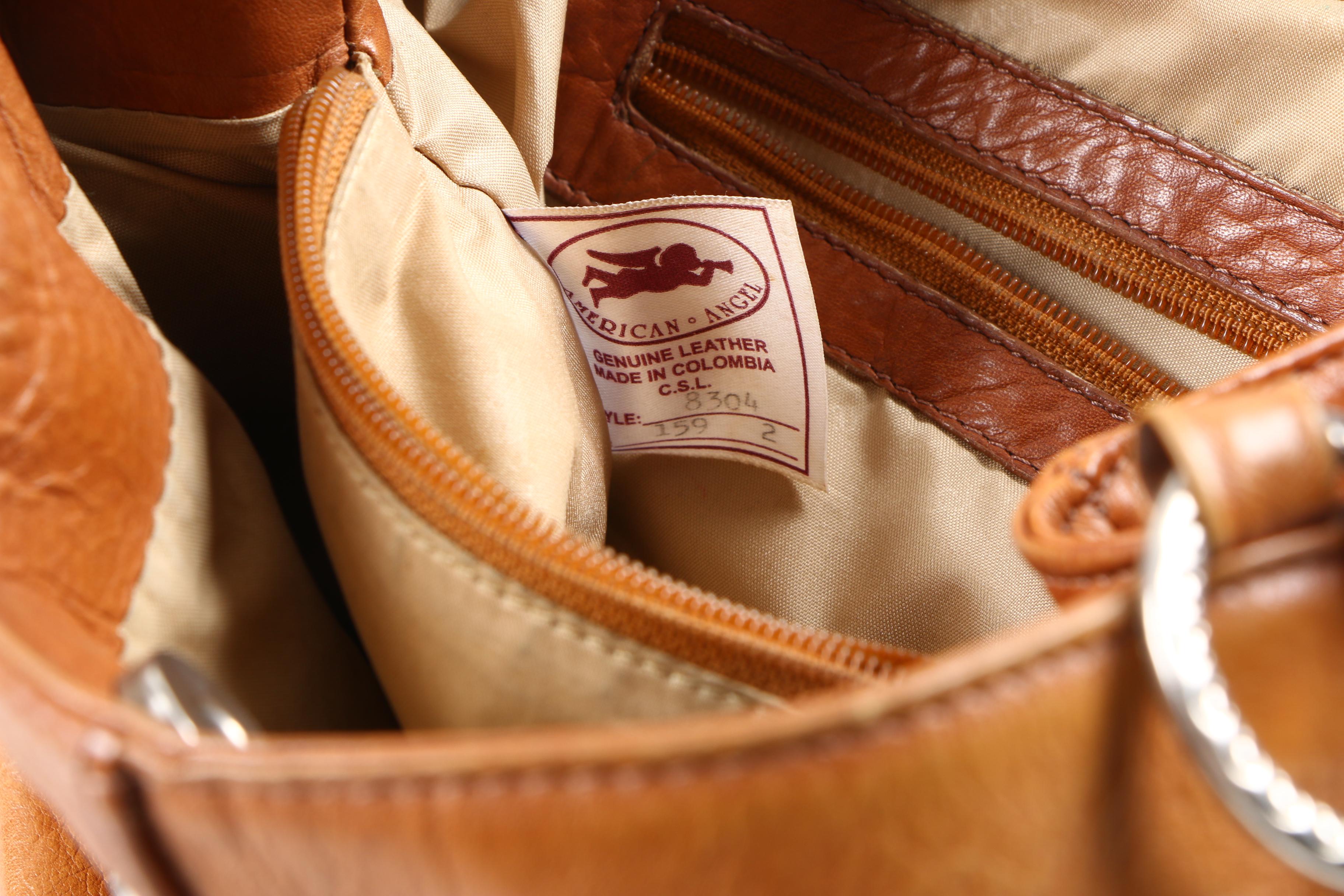 American Angel Leather Handbag