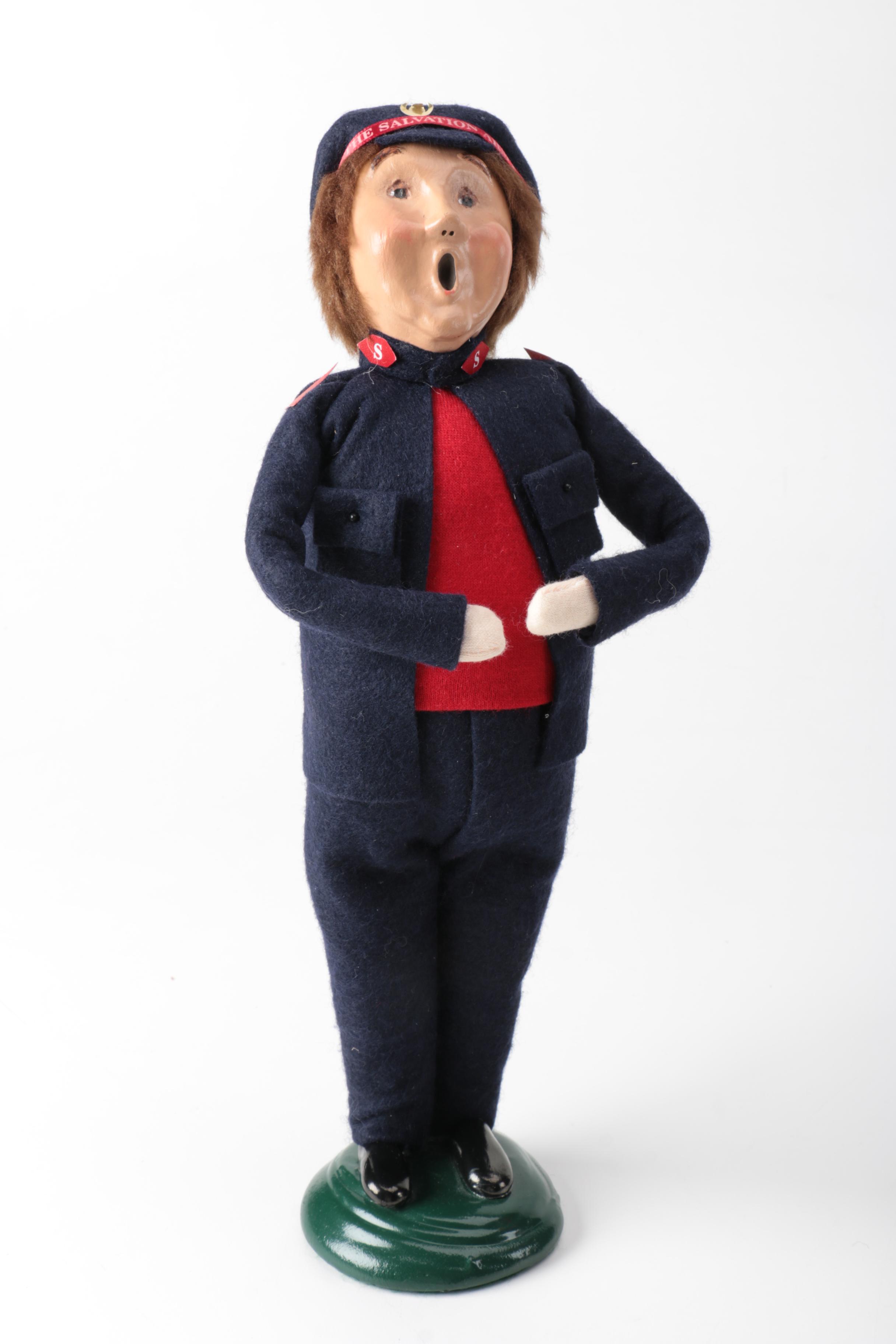 Vintage Byer's Choice "The Carolers" Figurines and Puzzle