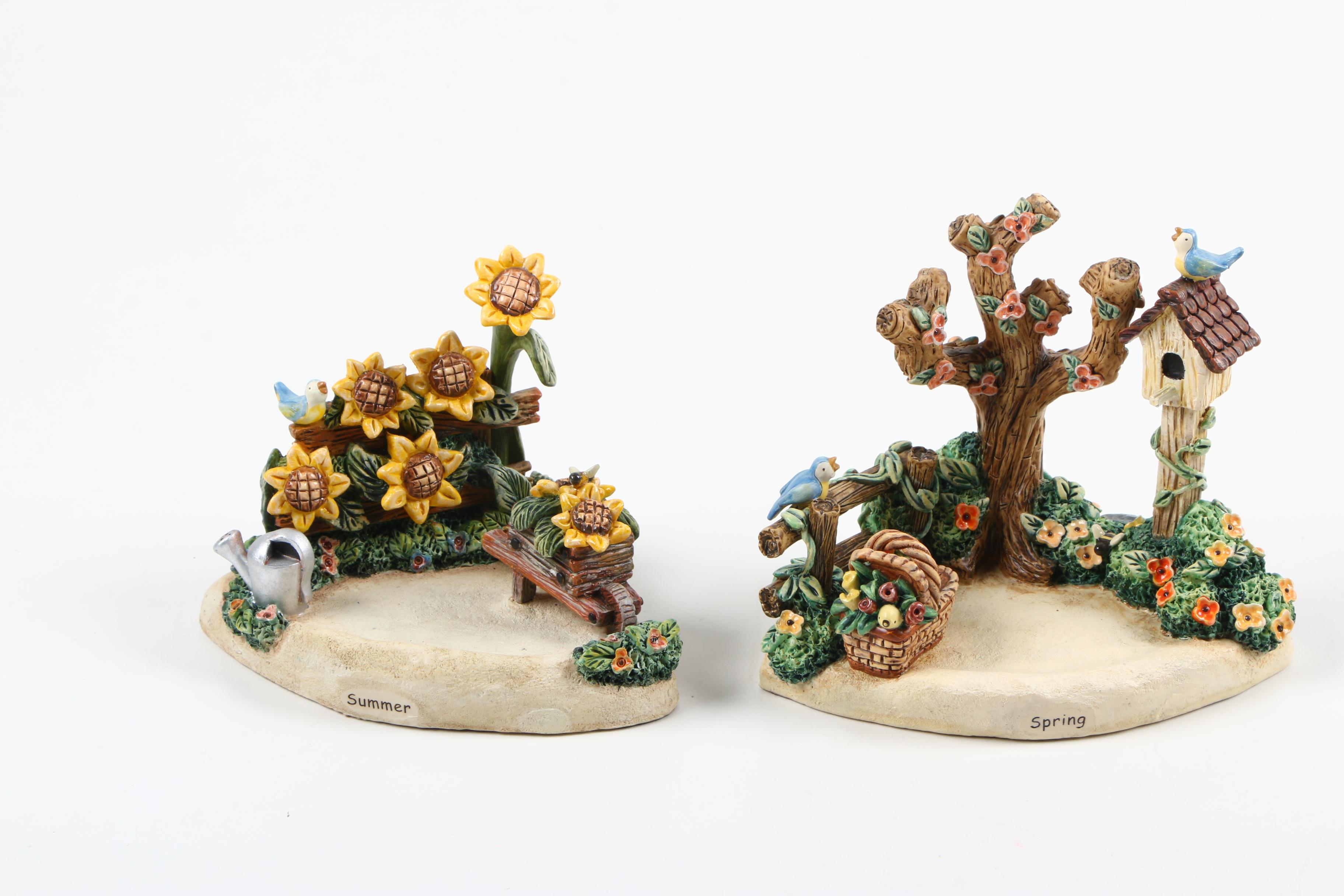 Hummel Seasonal Figurine Stands